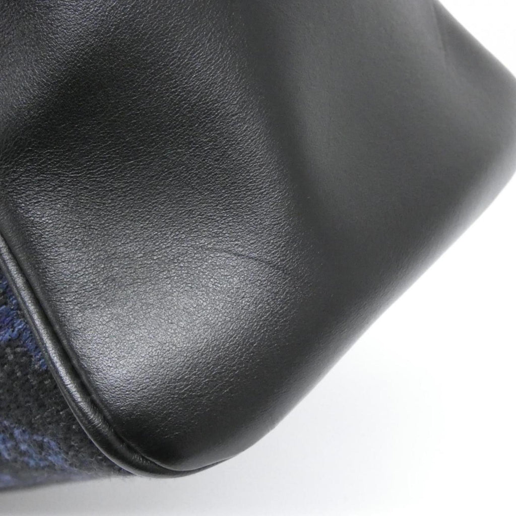 Louis Vuitton Blue Cobalt Jacquard Leather Handbag