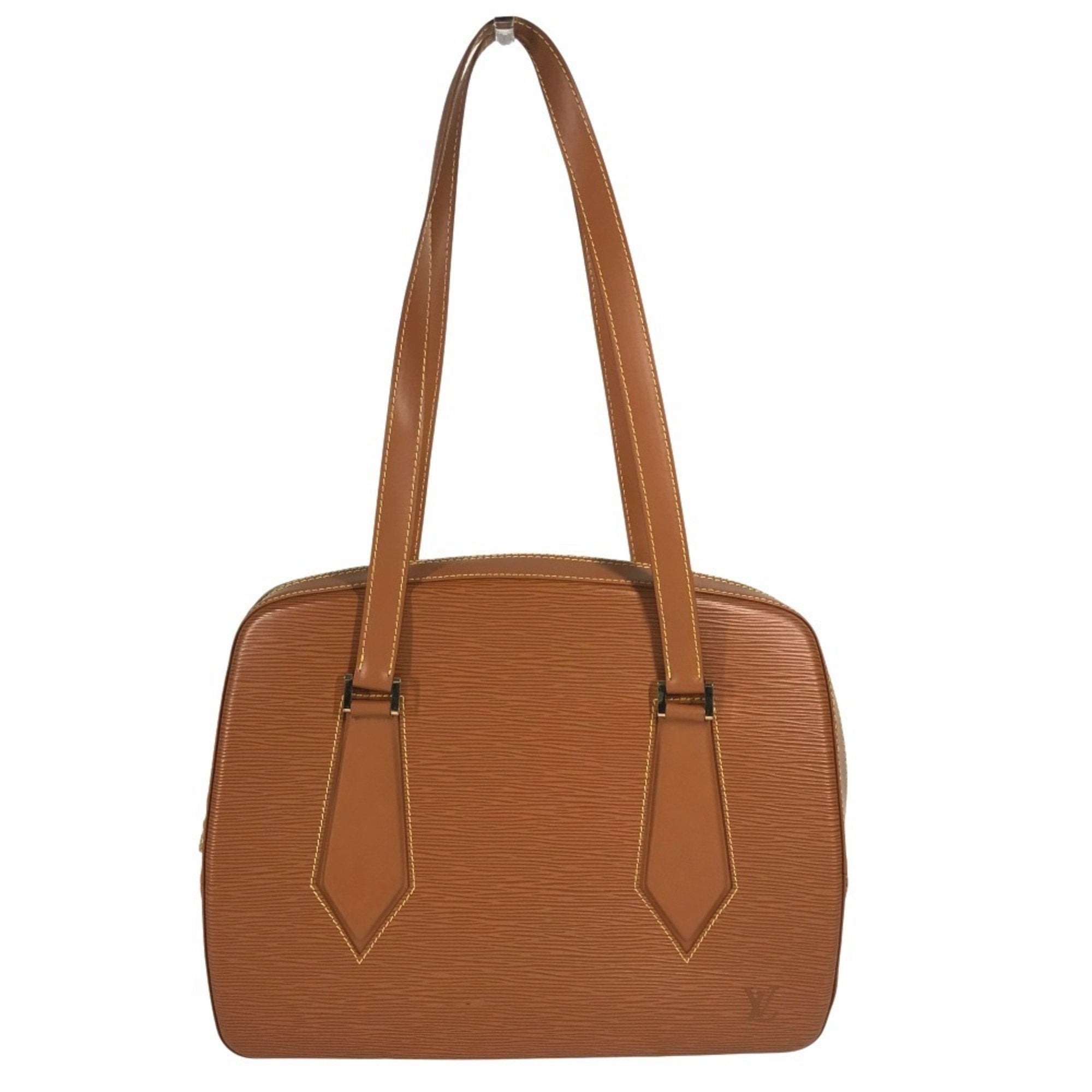 Louis Vuitton Brown Gold Cipango Epi Leather Shoulder Bag Tote Bag