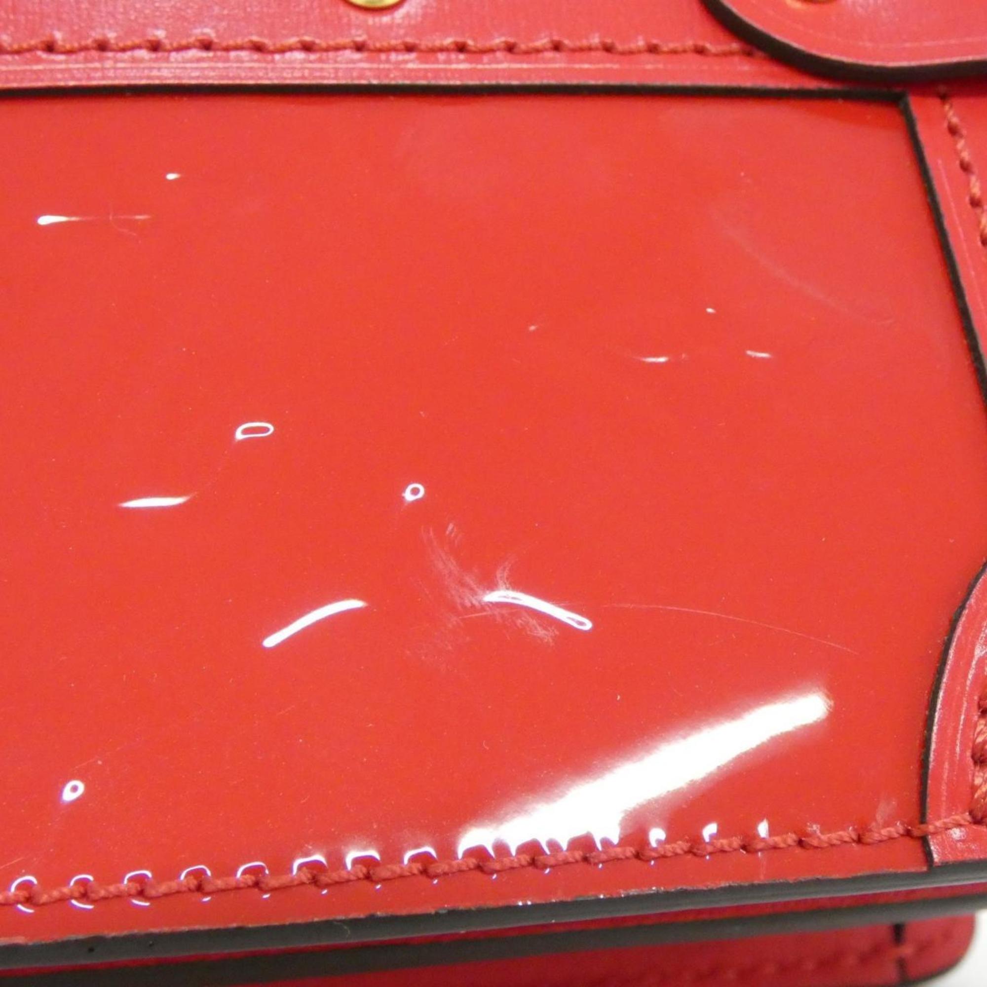 Louis Vuitton Vernis Cerise Leather Shoulder Bag