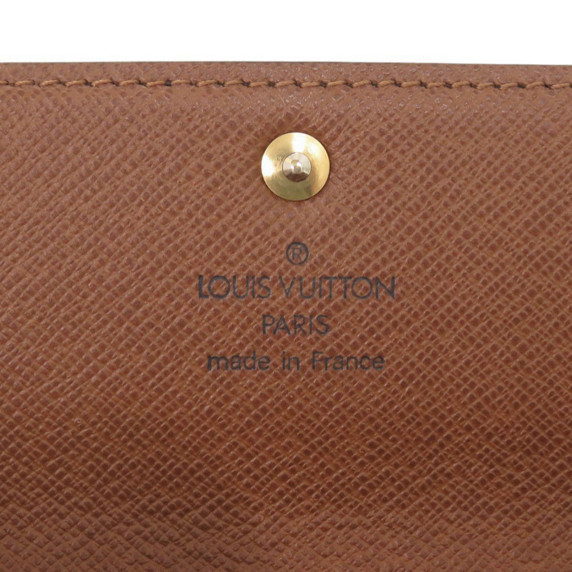 Louis Vuitton Brown Monogram Monogram Long Wallet