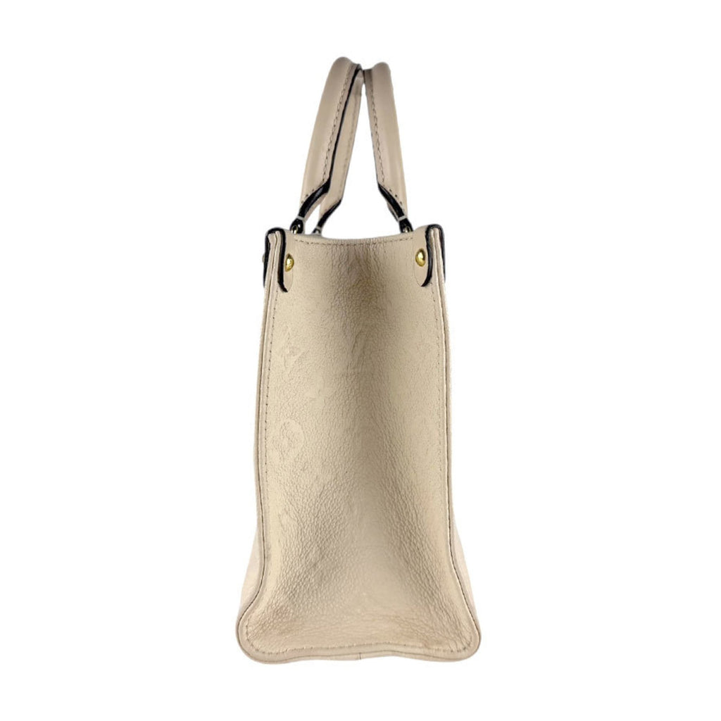Louis Vuitton Cream Monogram Empreinte Handbag Shoulder Bag