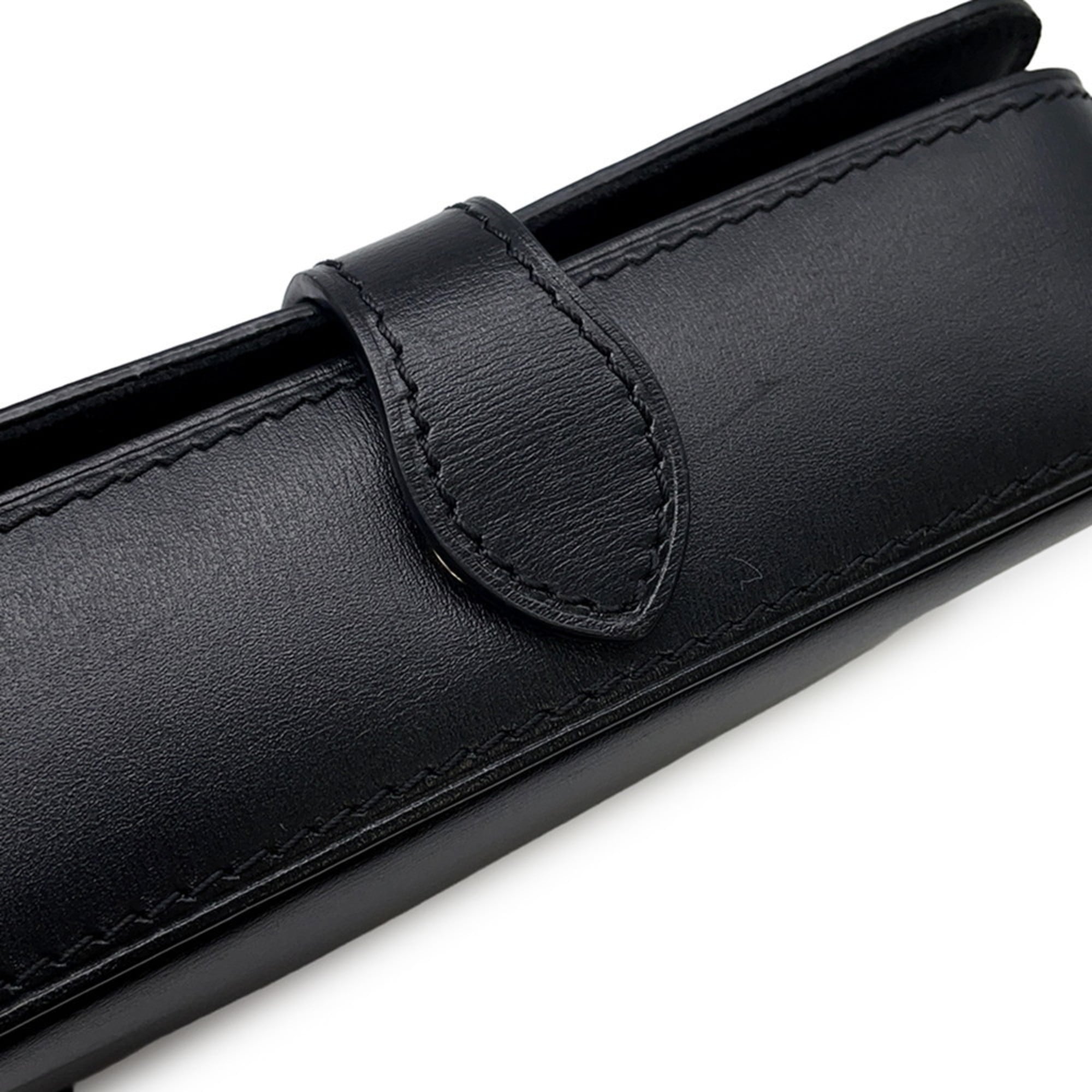 Louis Vuitton Noir Leather Shoulder Bag