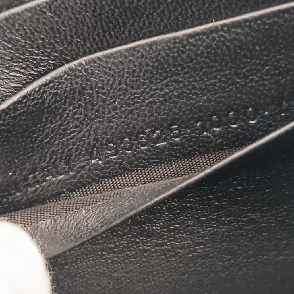 Balenciaga Black Leather Long Wallet (Bi-Fold)