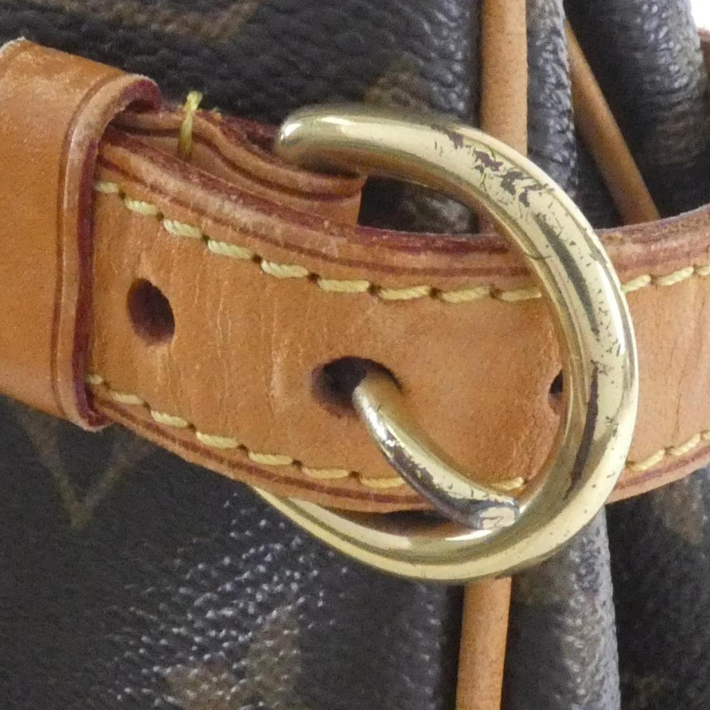 Louis Vuitton Brown Coated Canvas Handbag