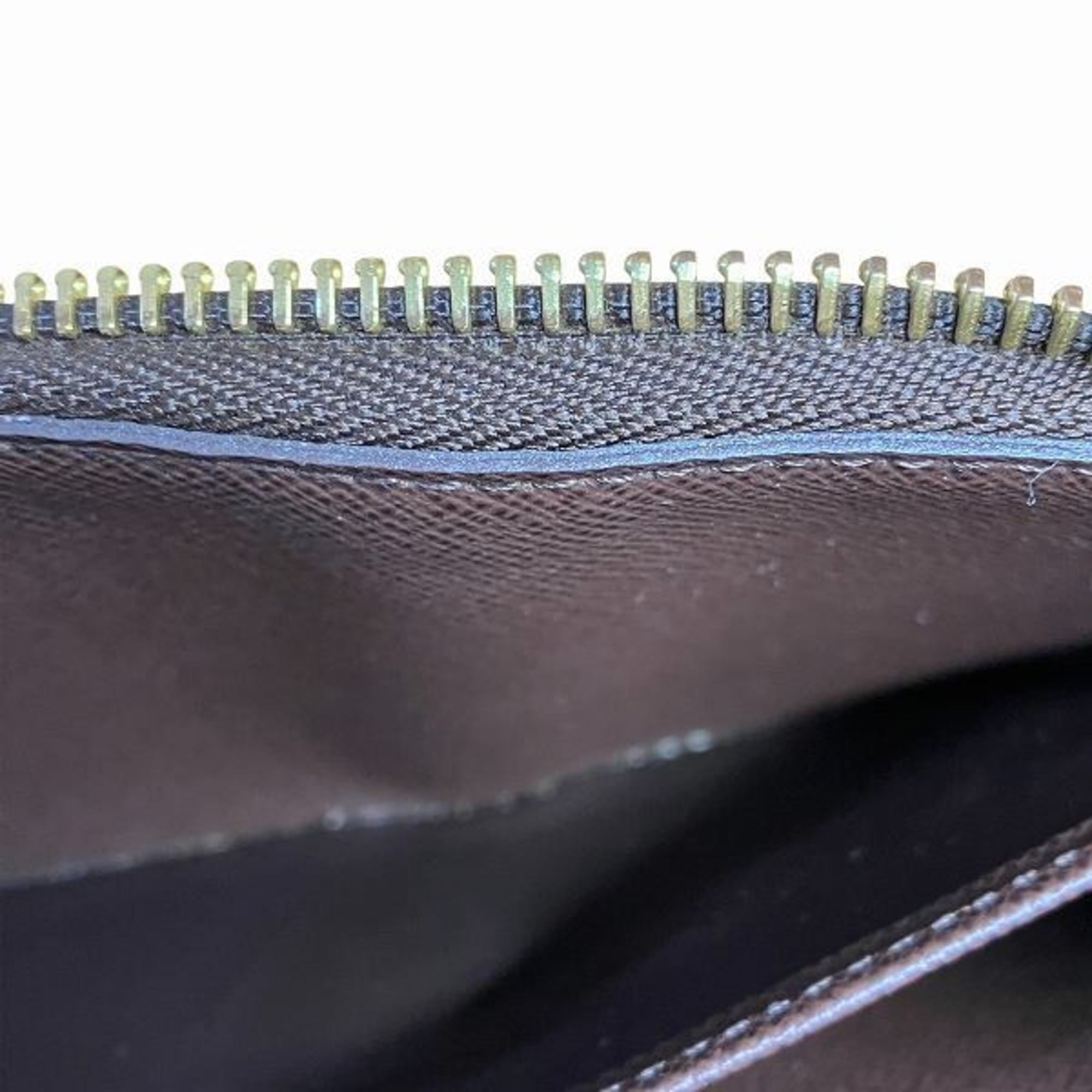 Louis Vuitton Brown Damier Canvas Long Wallet