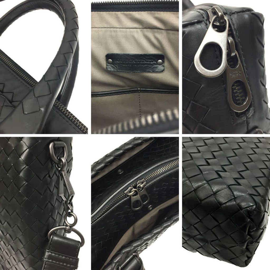 Bottega Veneta Black Leather Handbag
