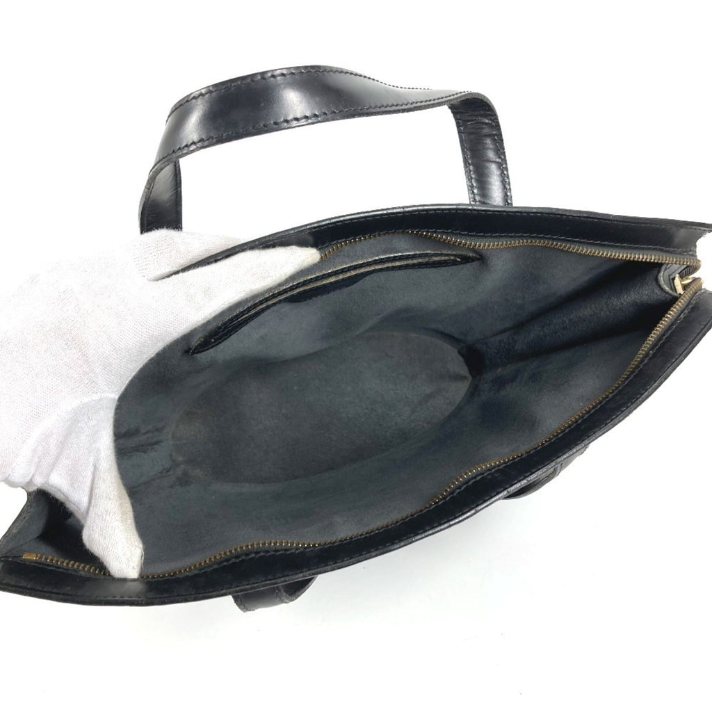 Louis Vuitton Black Noir Epi Leather Handbag Tote Bag