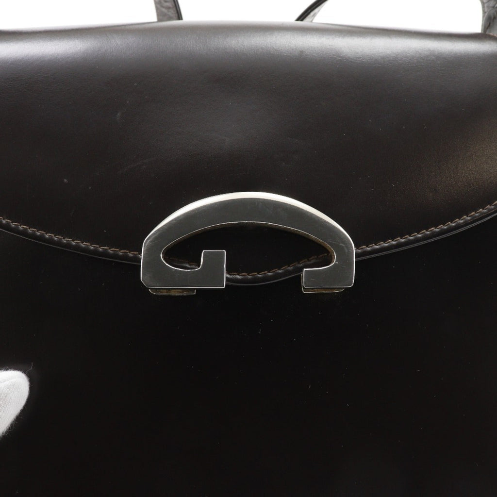 Gucci Brown Leather Shoulder Bag (Pre-Owned)