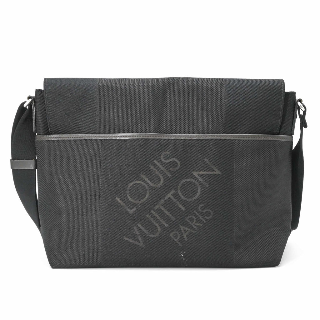 Louis Vuitton Black Damier Geant Shoulder Bag
