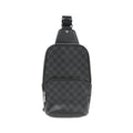 Louis Vuitton Graphite Gray Coated Canvas Shoulder Bag