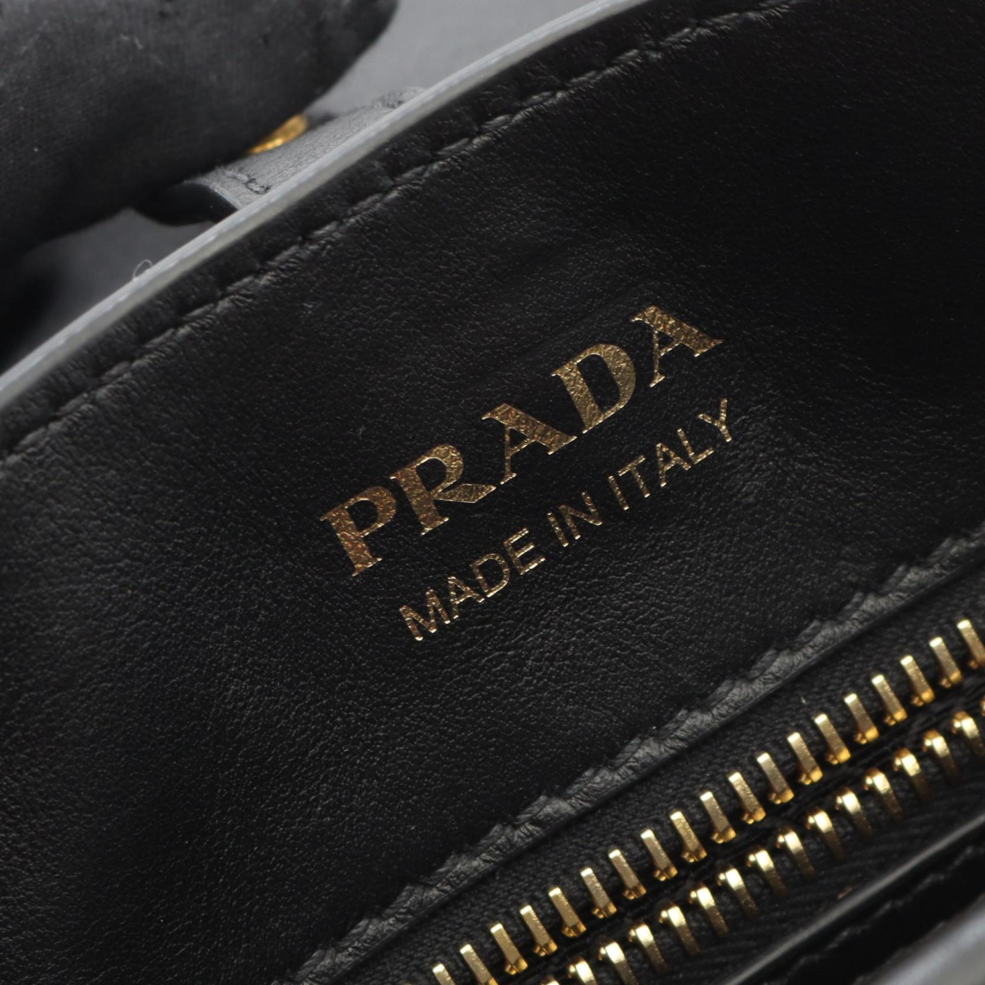 Prada Black Leather Shoulder Bag
