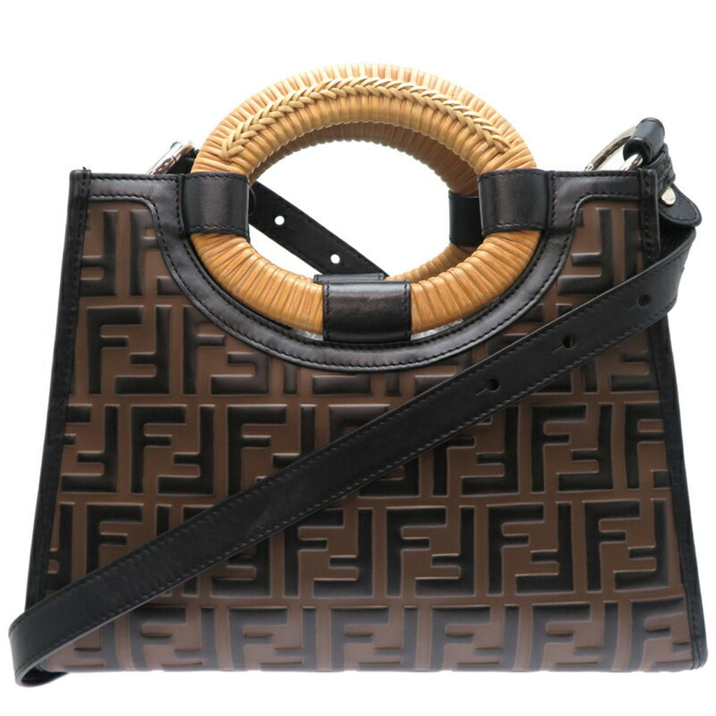 Fendi Brown Leather Handbag