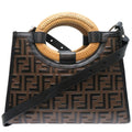 Fendi Brown Leather Handbag