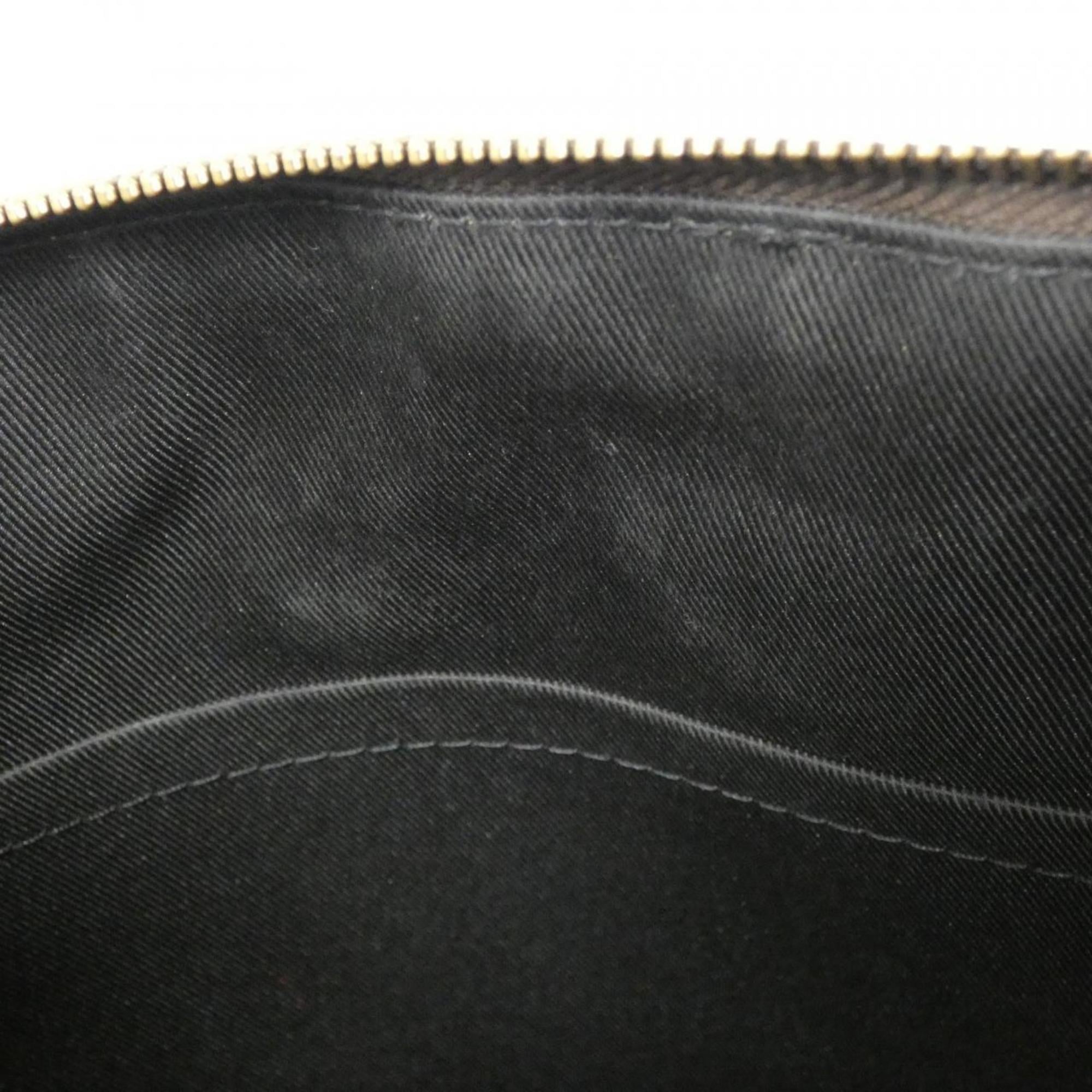 Louis Vuitton Brown Coated Canvas Handbag