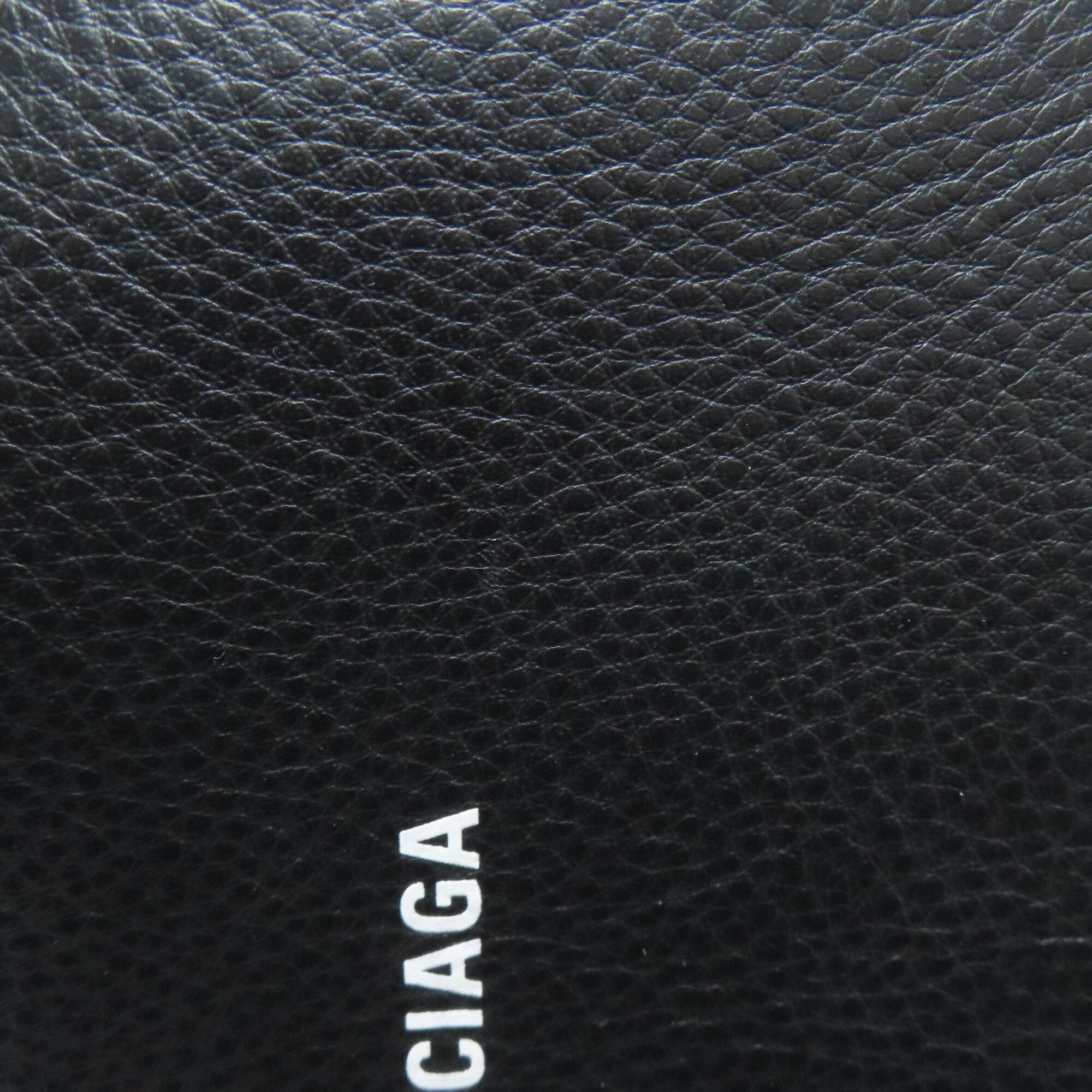 Balenciaga Black Leather Pouch
