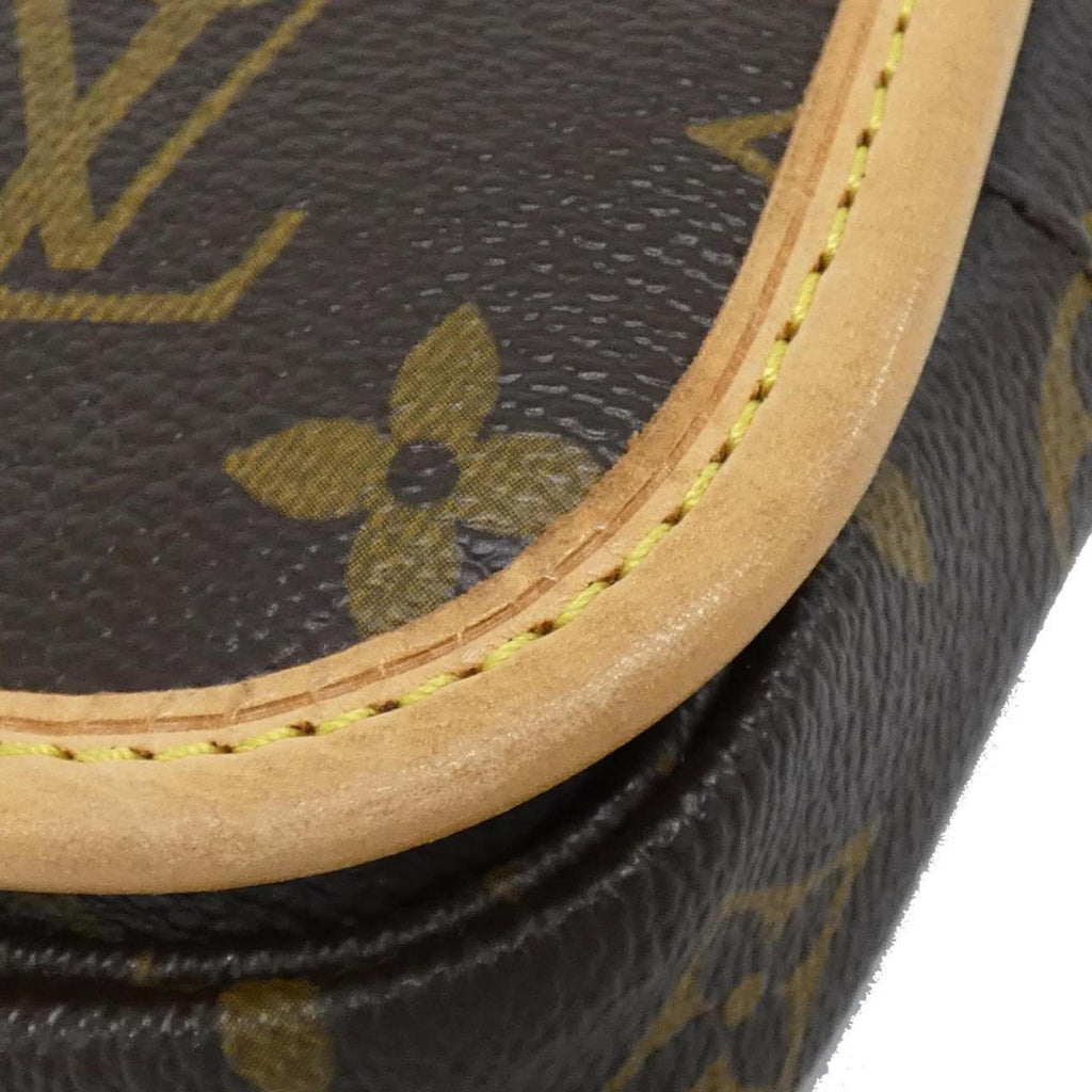 Louis Vuitton Marron Coated Canvas Shoulder Bag