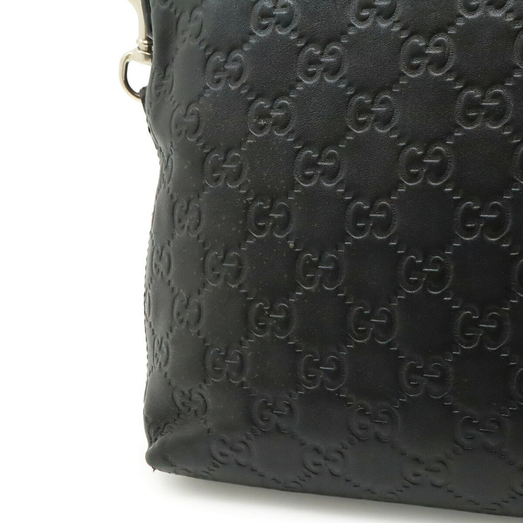 Gucci Black Leather Clutch Bag (Pre-Owned)