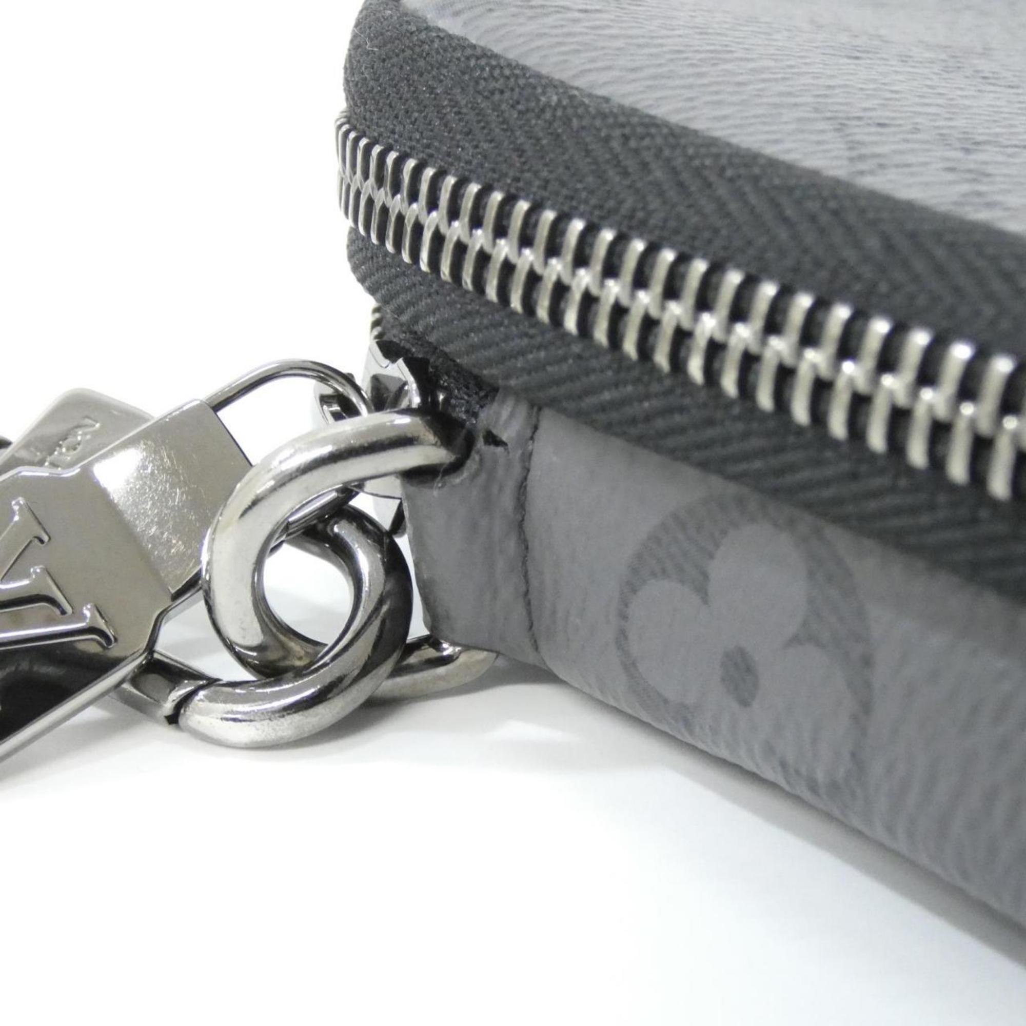 Louis Vuitton Monogram Eclipse Black Gris Coated Canvas Shoulder Bag