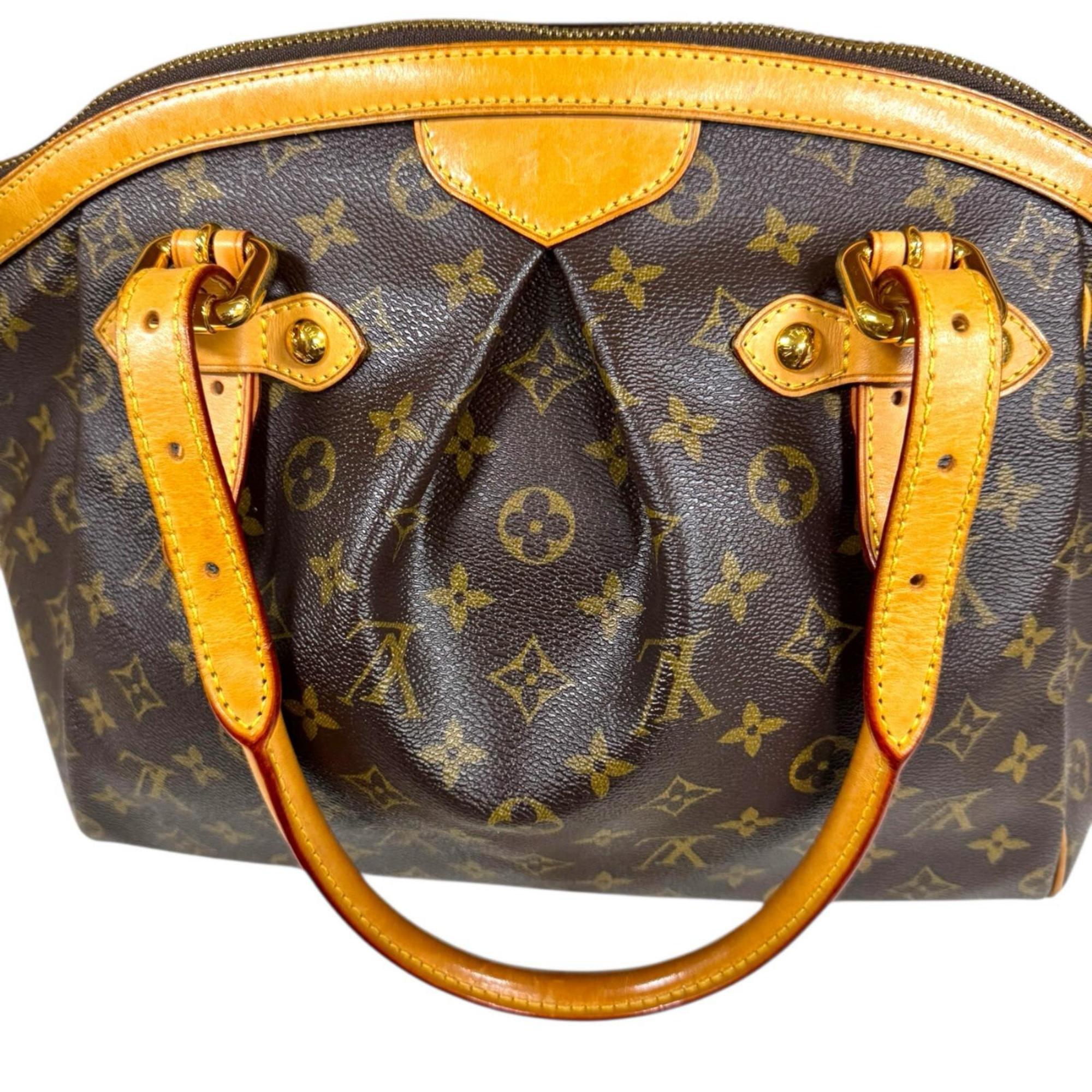 Louis Vuitton Brown Monogram Tote Bag