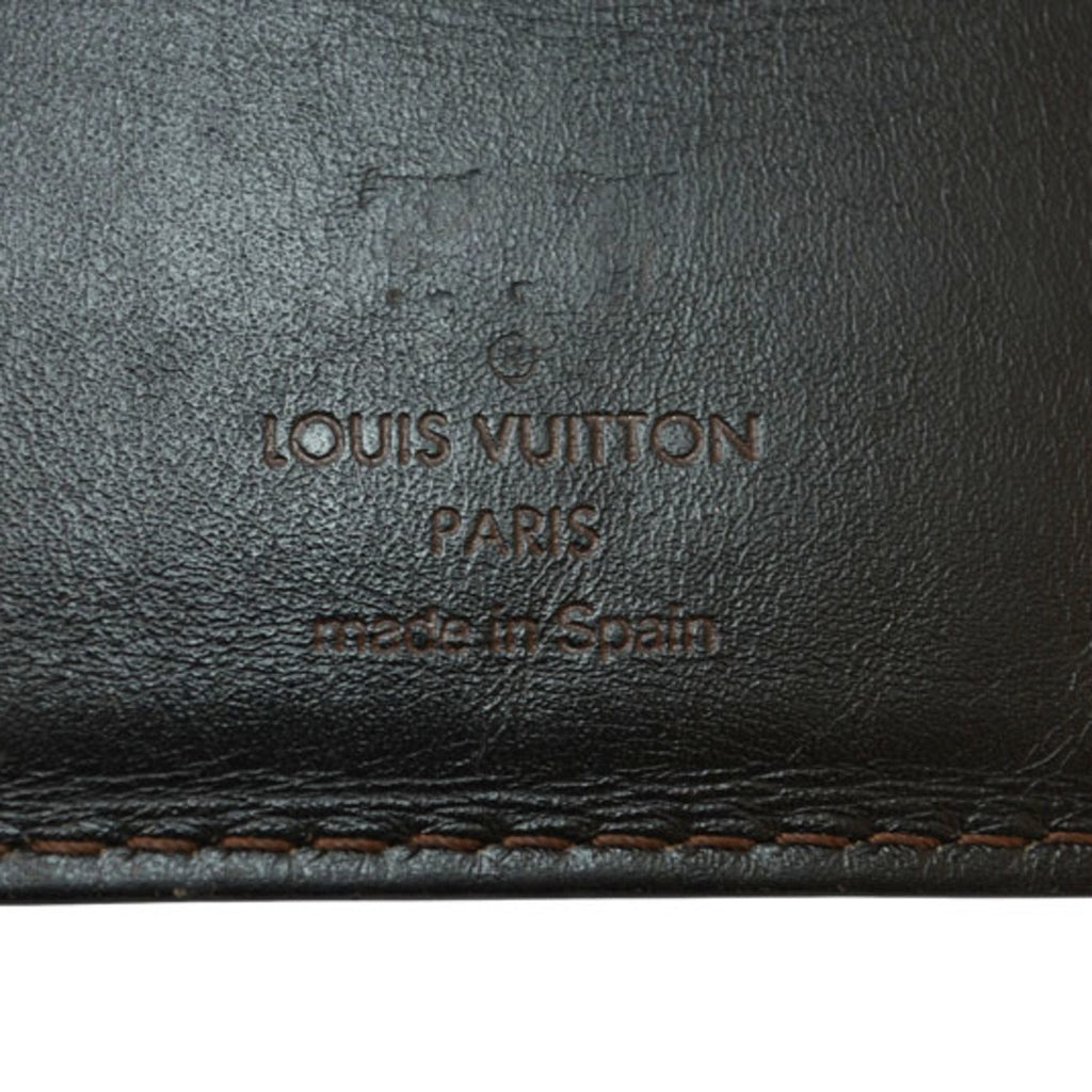 Louis Vuitton Utah Coffee Utah Leather Money Clip