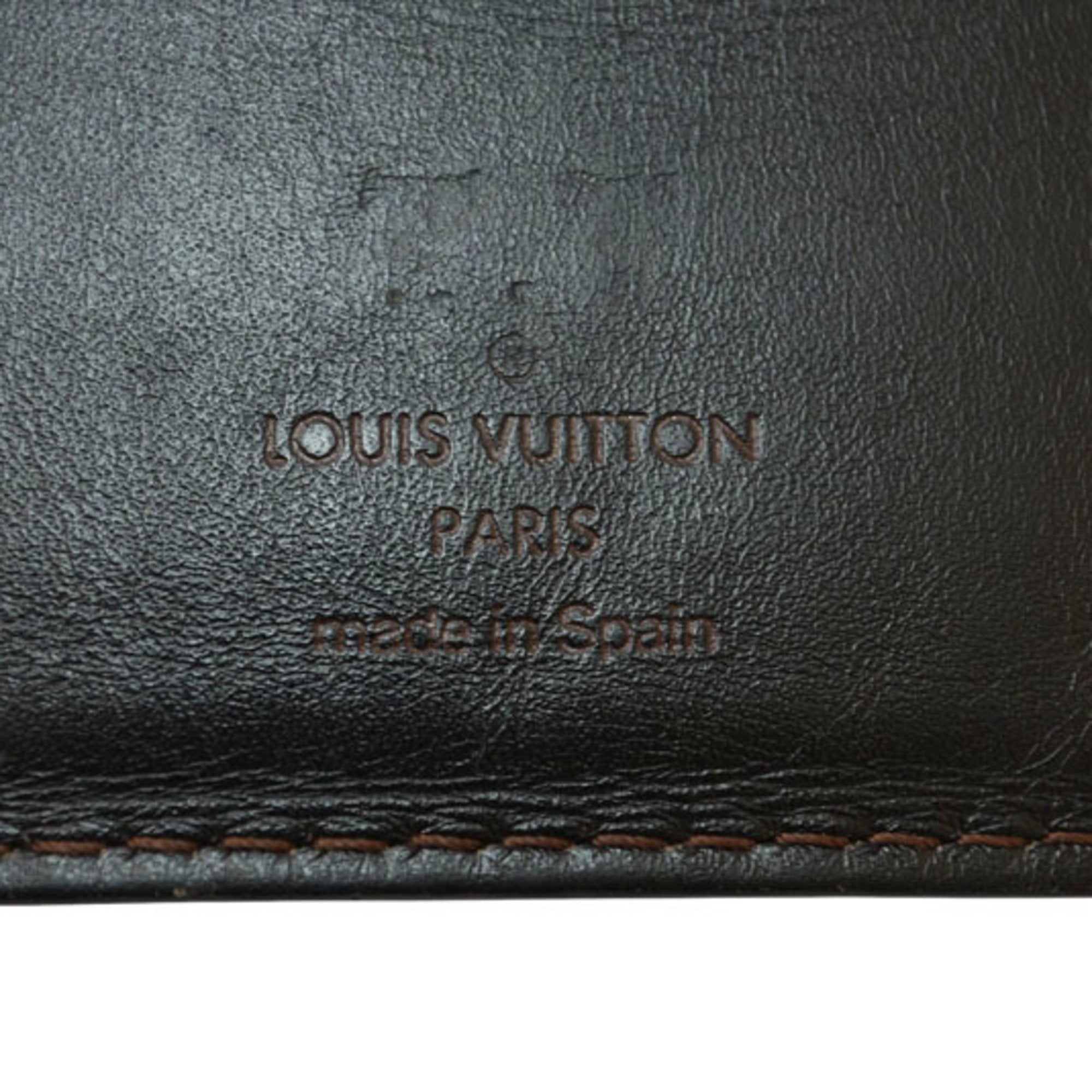 Louis Vuitton Utah Coffee Utah Leather Money Clip