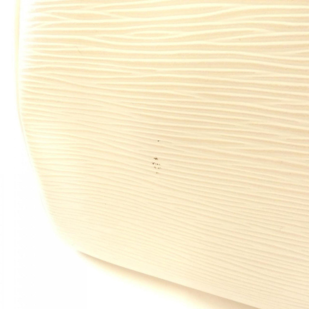 Louis Vuitton Epi Lv Off White Leather Handbag