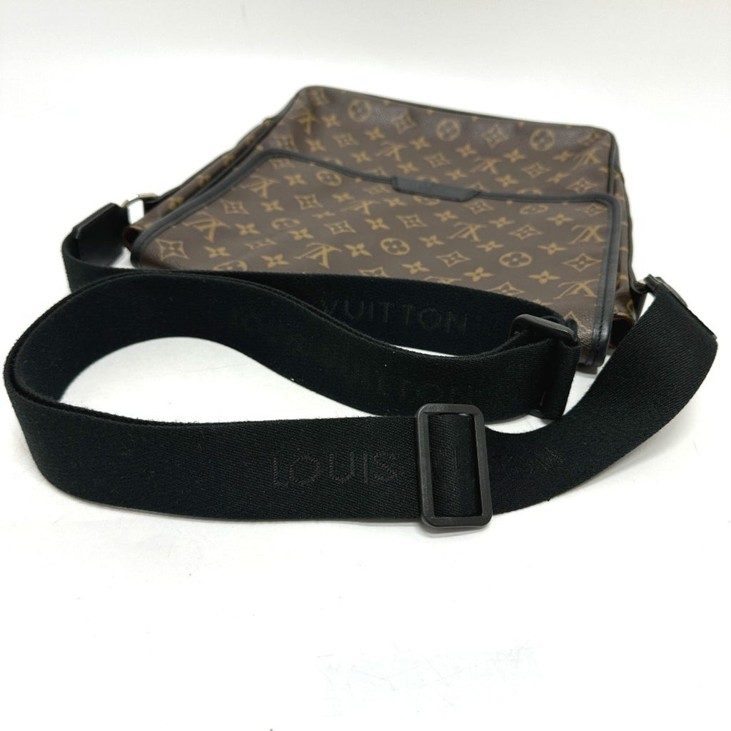 Louis Vuitton Monogram Macassar Black Brown Shoulder Bag