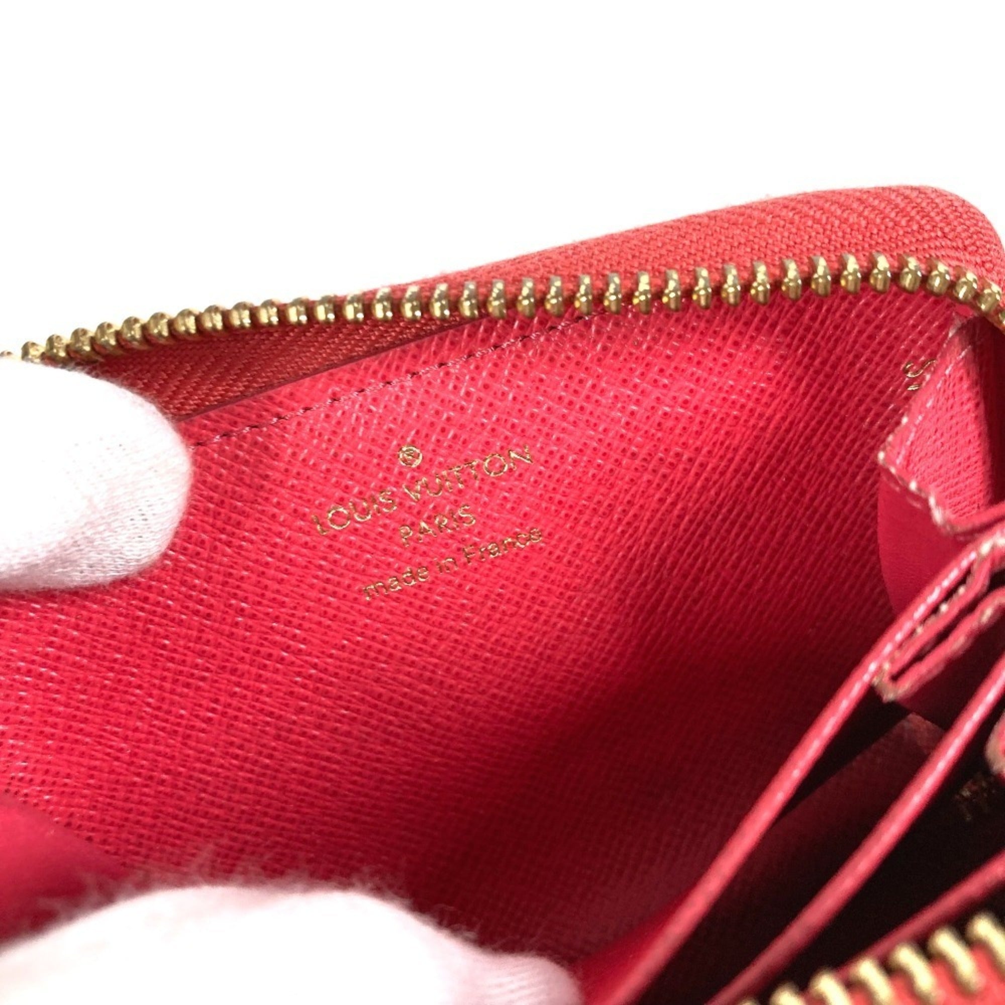 Louis Vuitton Brown Monogram Pink Poppy Petal Monogram Card Wallet