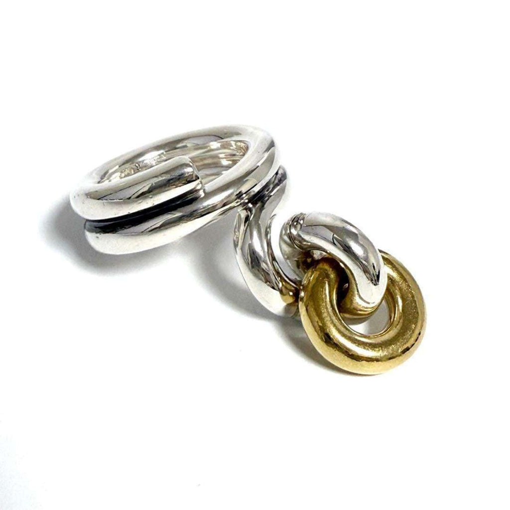 Bottega Veneta Silver 925 Band Ring