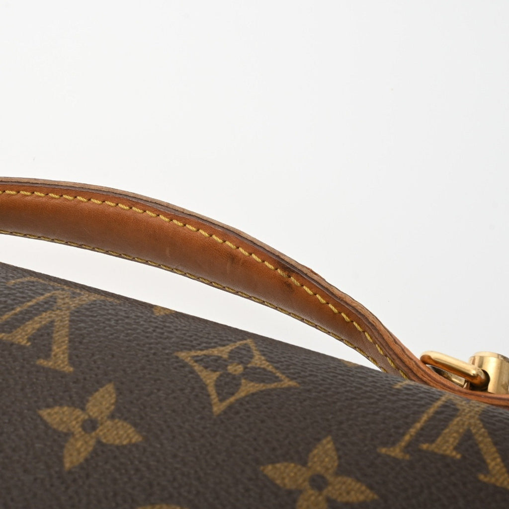 Louis Vuitton Brown Monogram Canvas Handbag