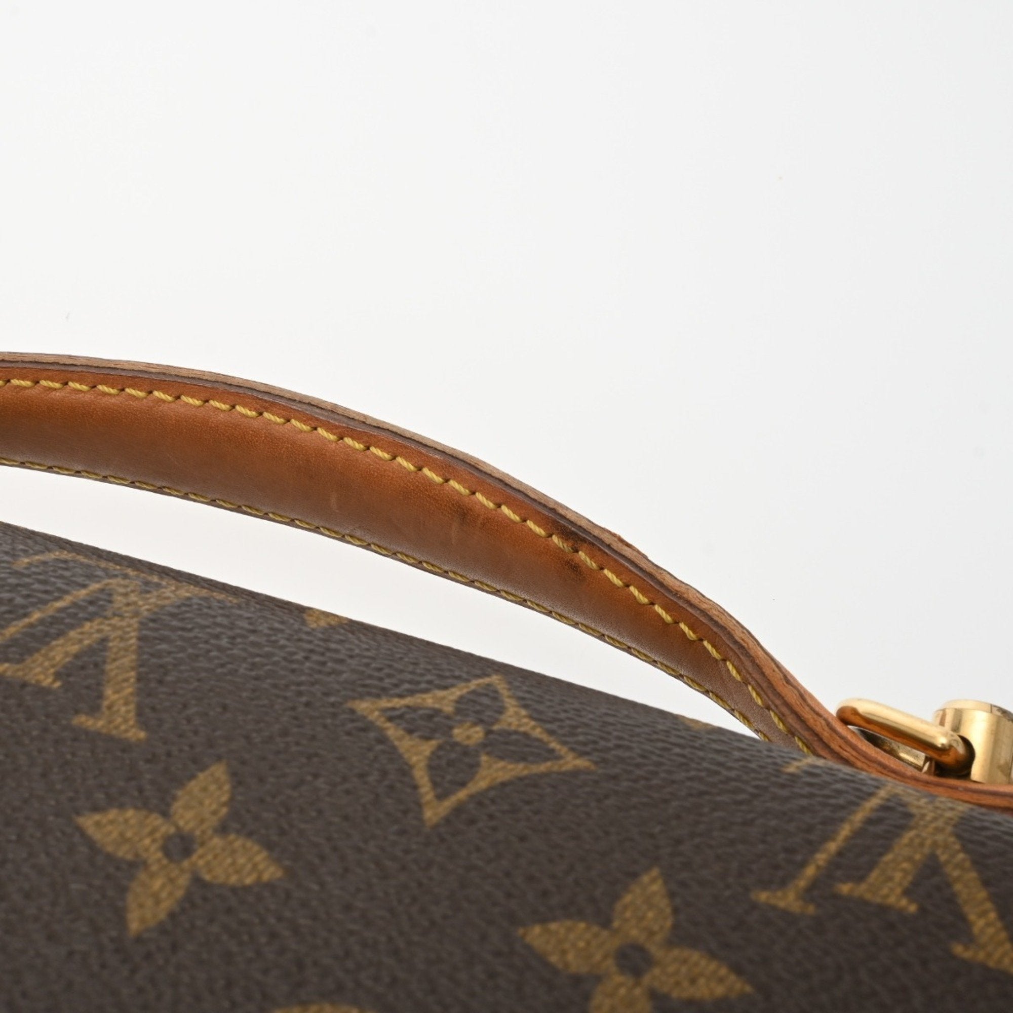 Louis Vuitton Brown Monogram Canvas Handbag
