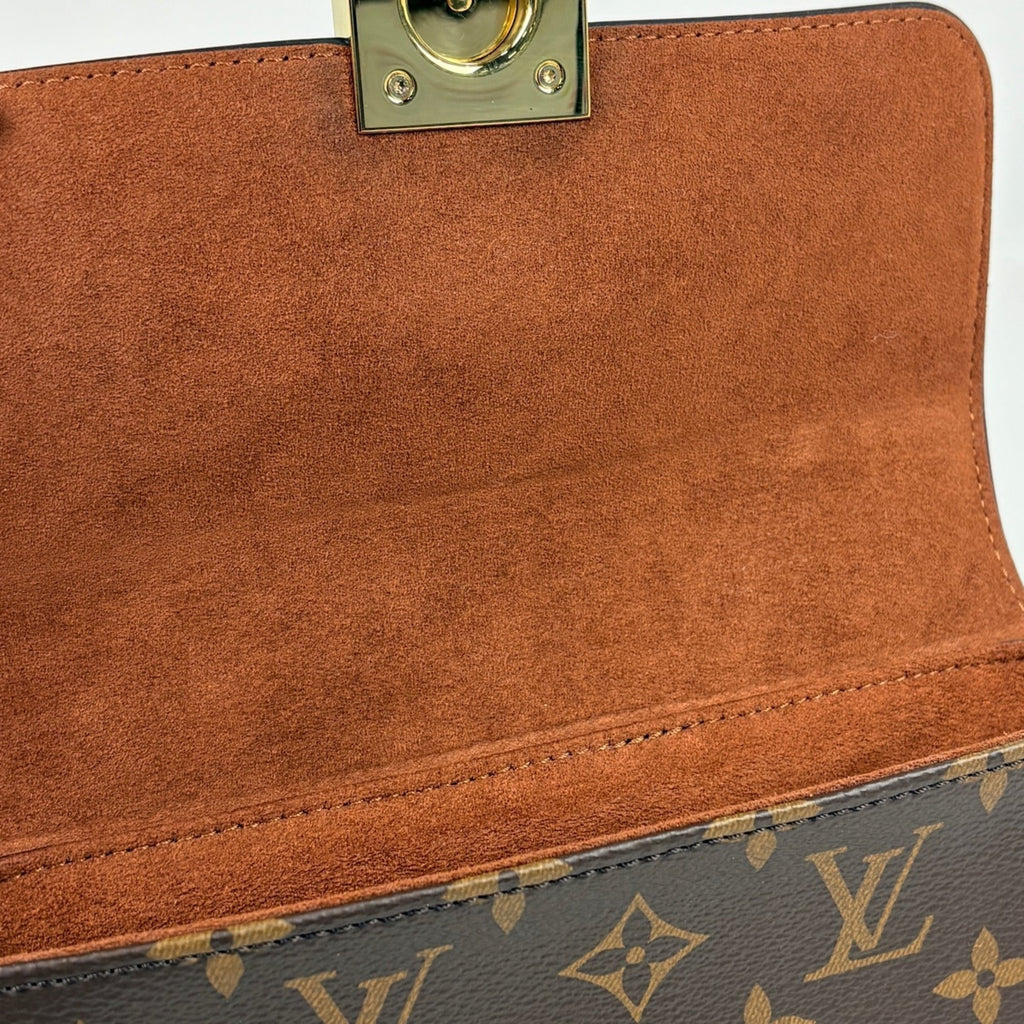 Louis Vuitton Brown Monogram Handbag Shoulder Bag