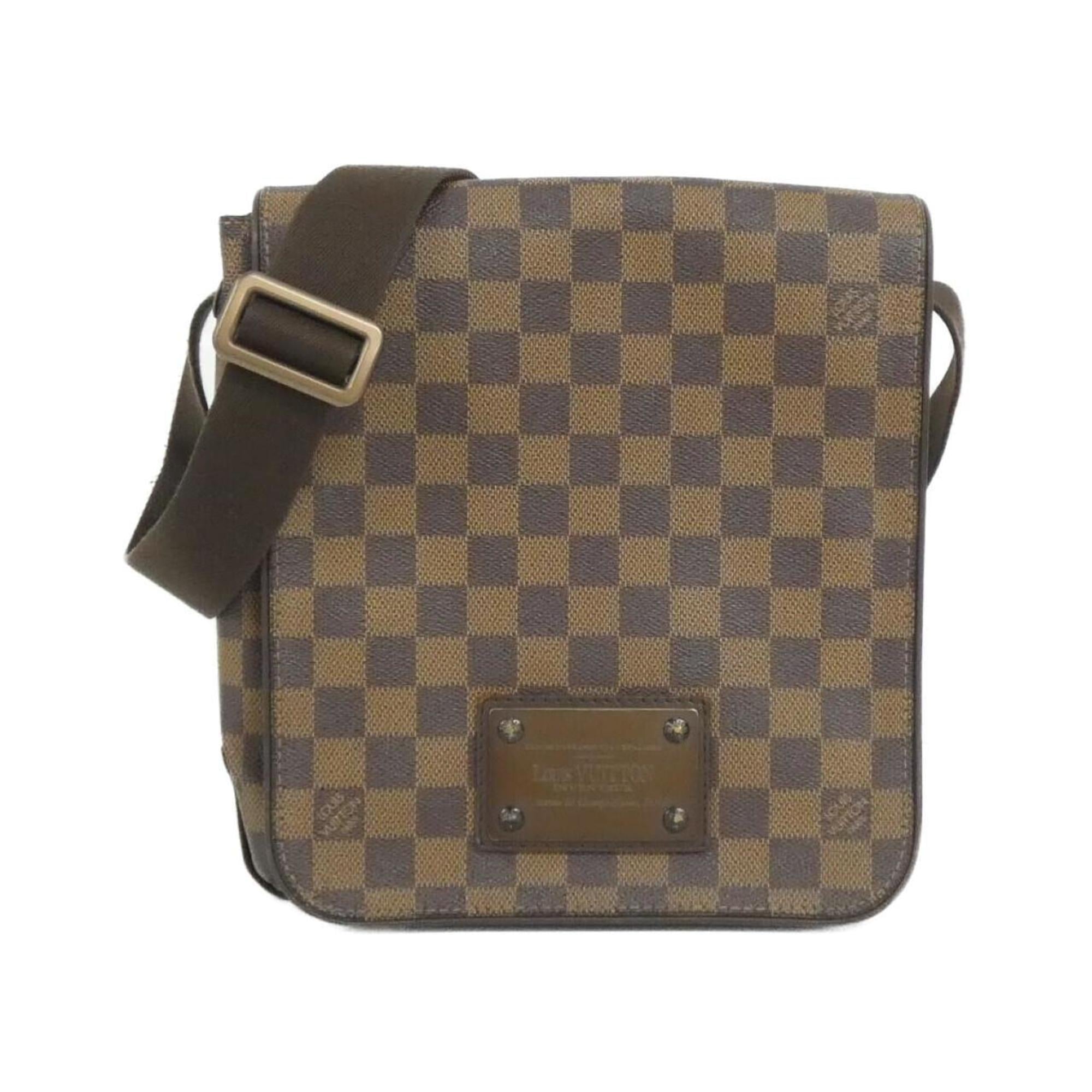 Louis Vuitton Brown Ebene Coated Canvas Shoulder Bag