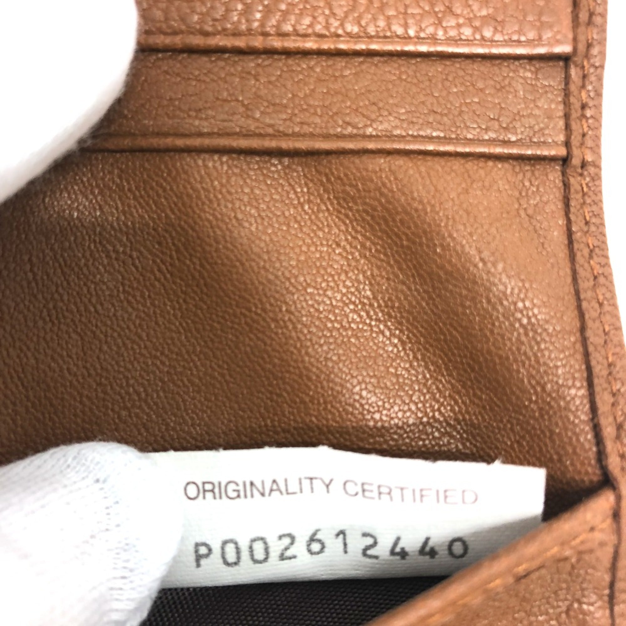 Bottega Veneta Brown Leather Wallet (Tri-Fold)
