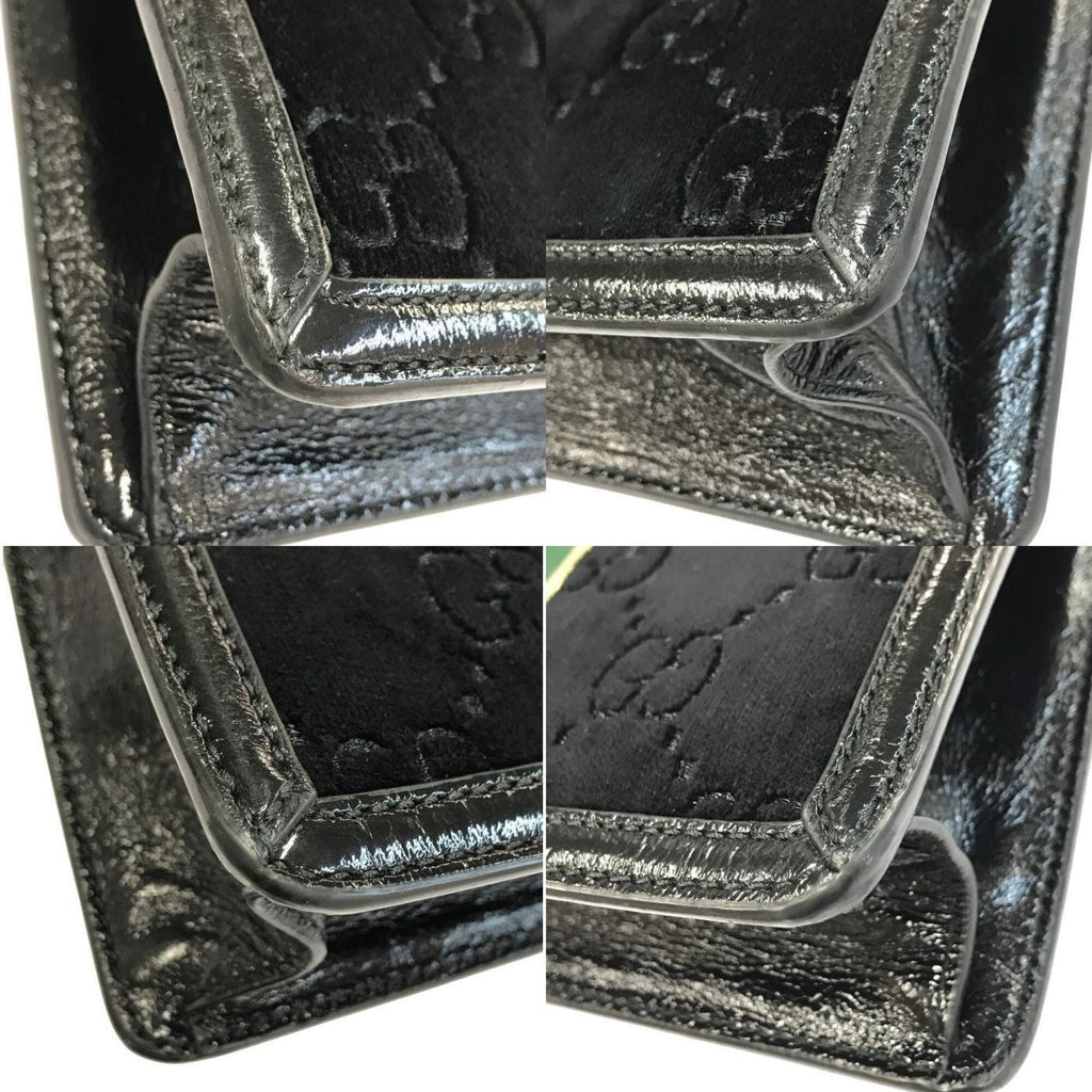 Gucci Black Leather Shoulder Bag (Pre-Owned)