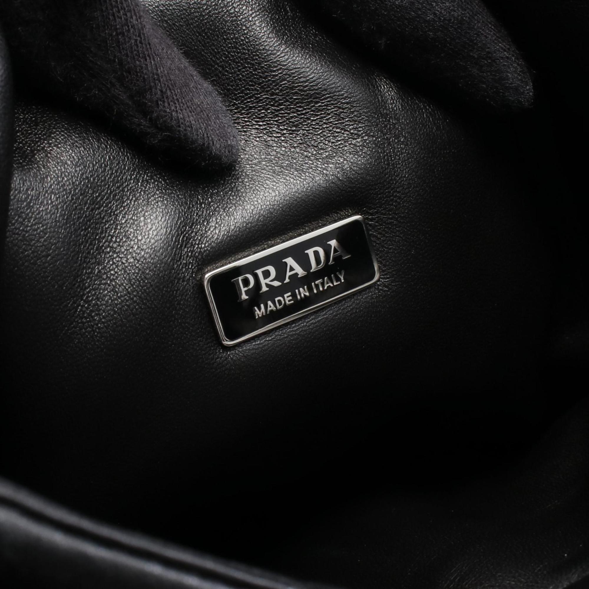 Prada Black Leather Handbag