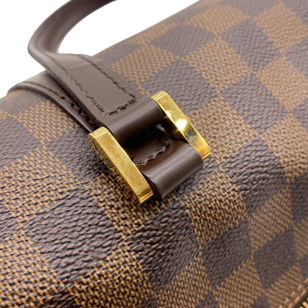 Louis Vuitton Ebene Coated Canvas Handbag