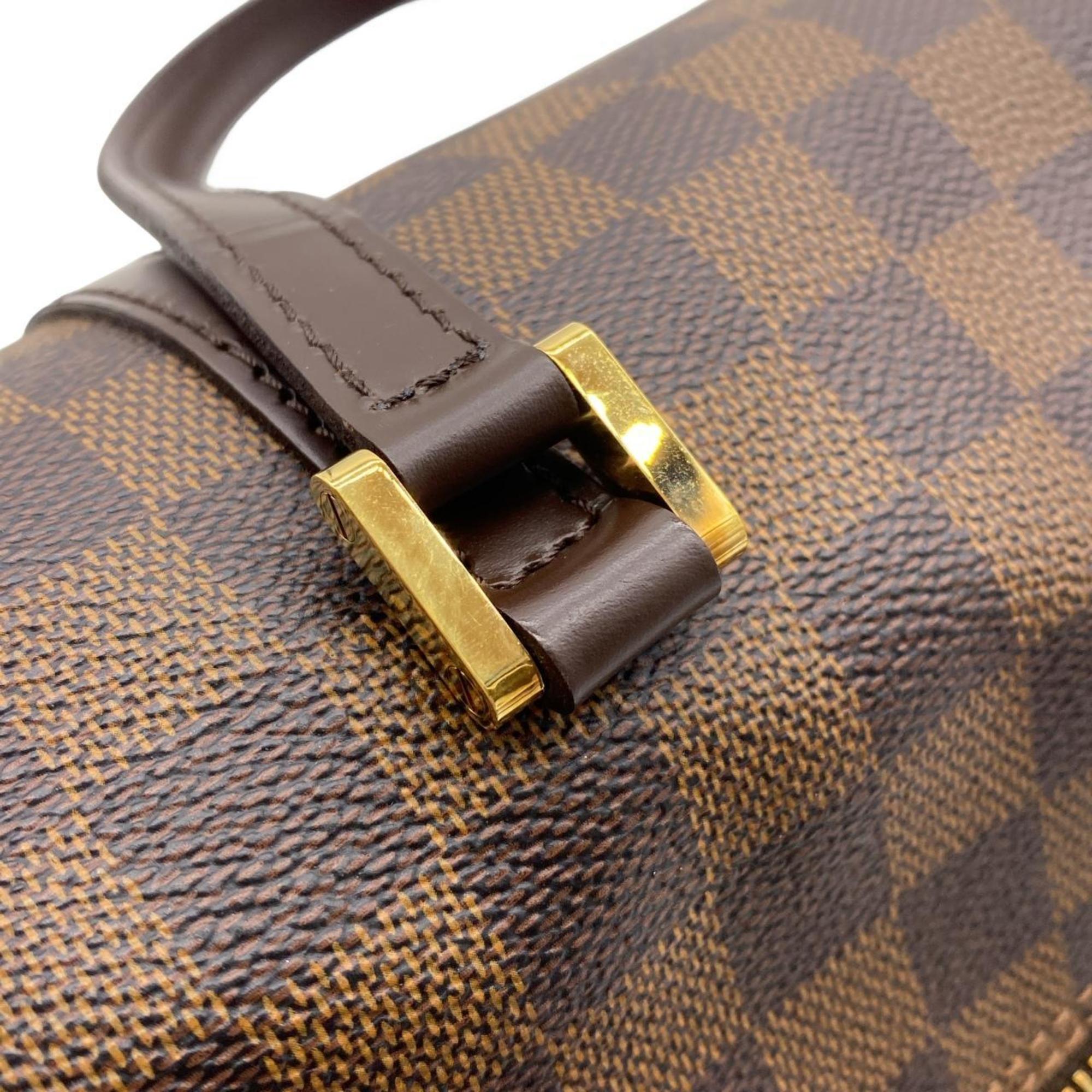 Louis Vuitton Ebene Coated Canvas Handbag