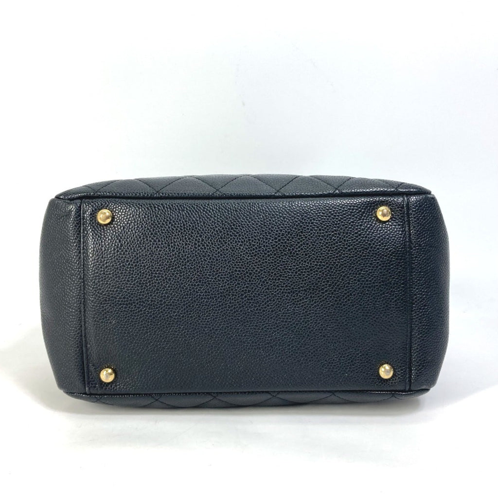 Chanel Black Leather Shoulder Bag