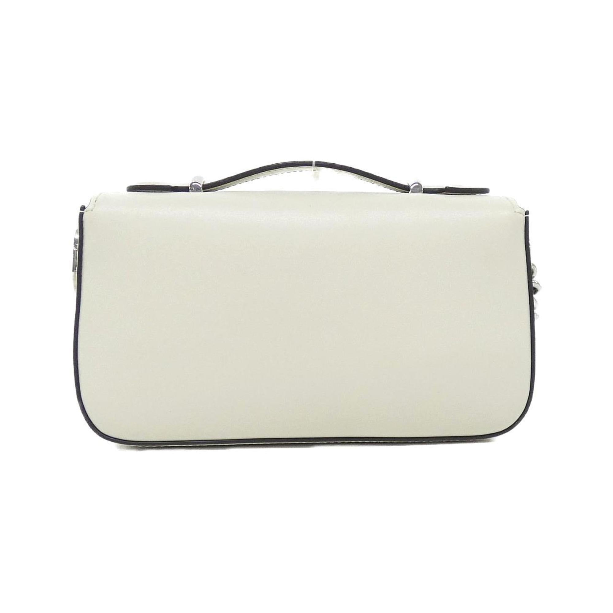 Gucci White Leather Handbag (Pre-Owned)