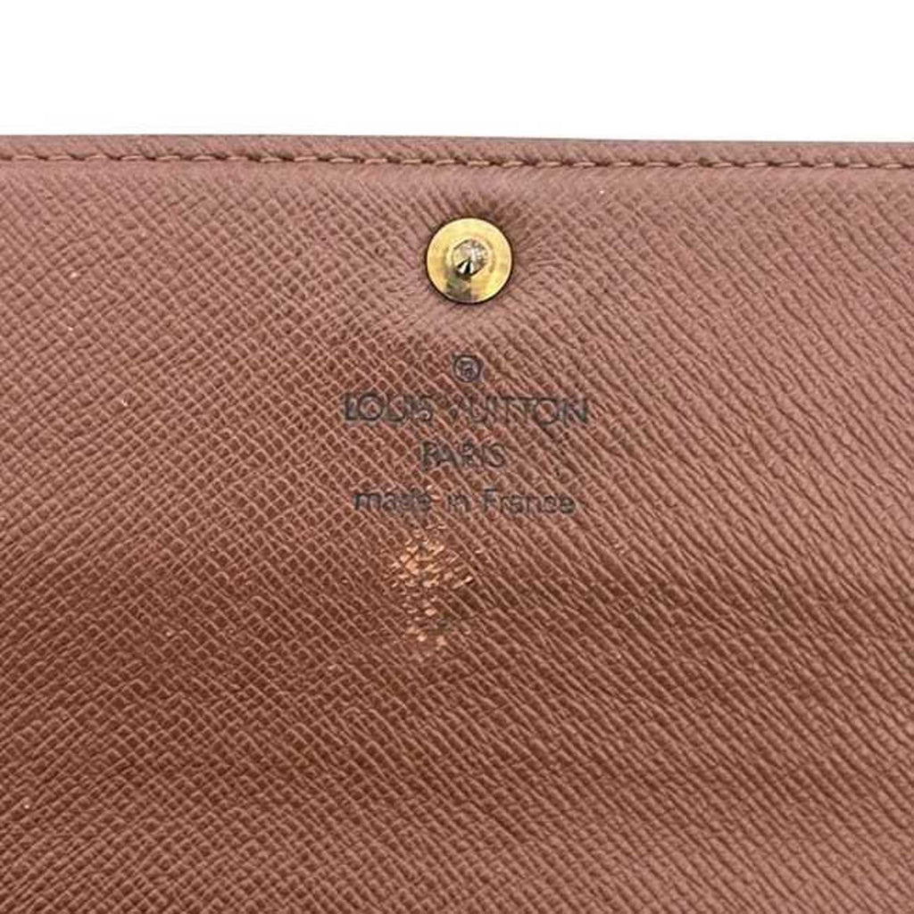 Louis Vuitton Monogram Brown Monogram Long Wallet