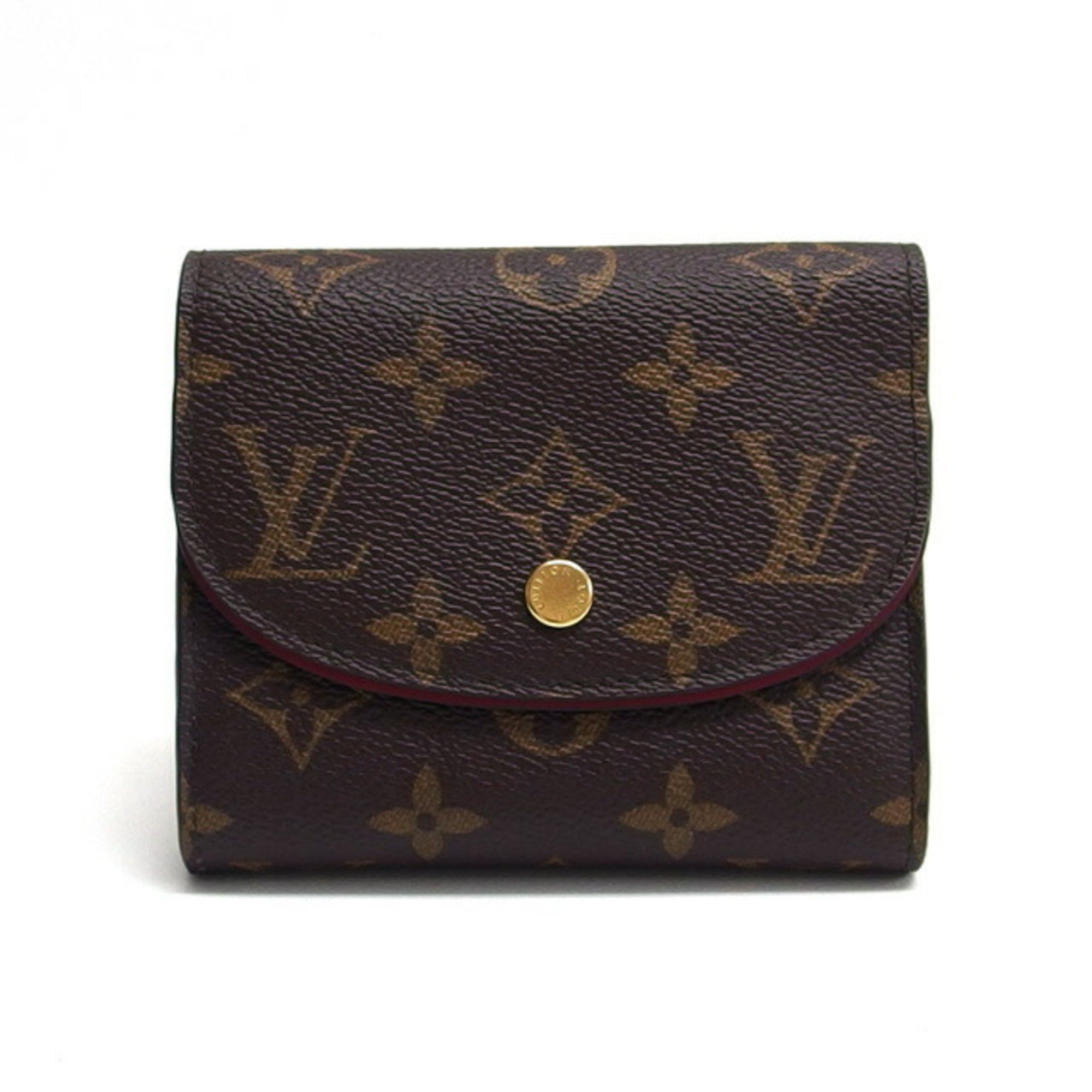 Louis Vuitton Monogram Fuchsia Pink Monogram Monogram Wallet (Tri-Fold)