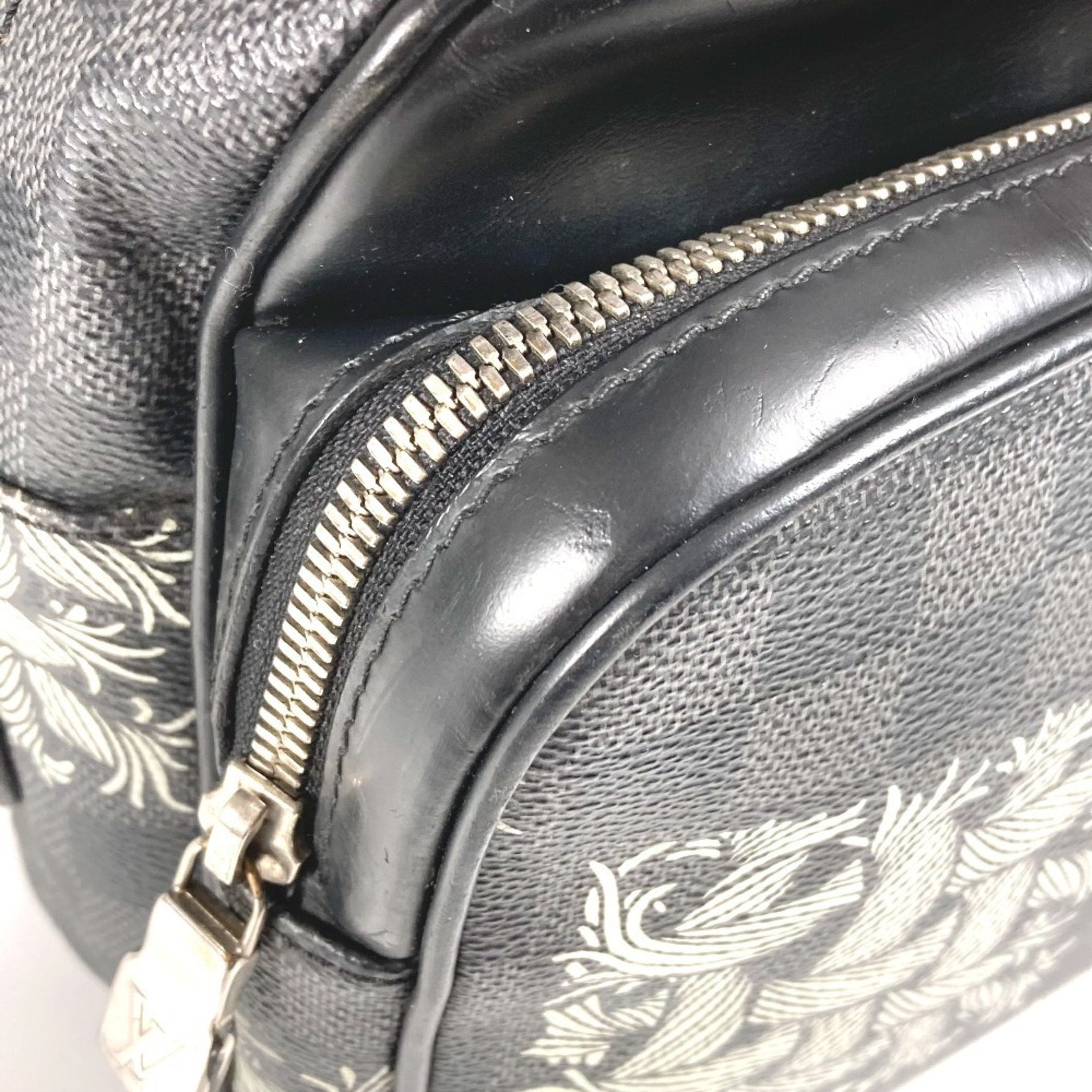 Louis Vuitton Black Damier Graphite Shoulder Bag