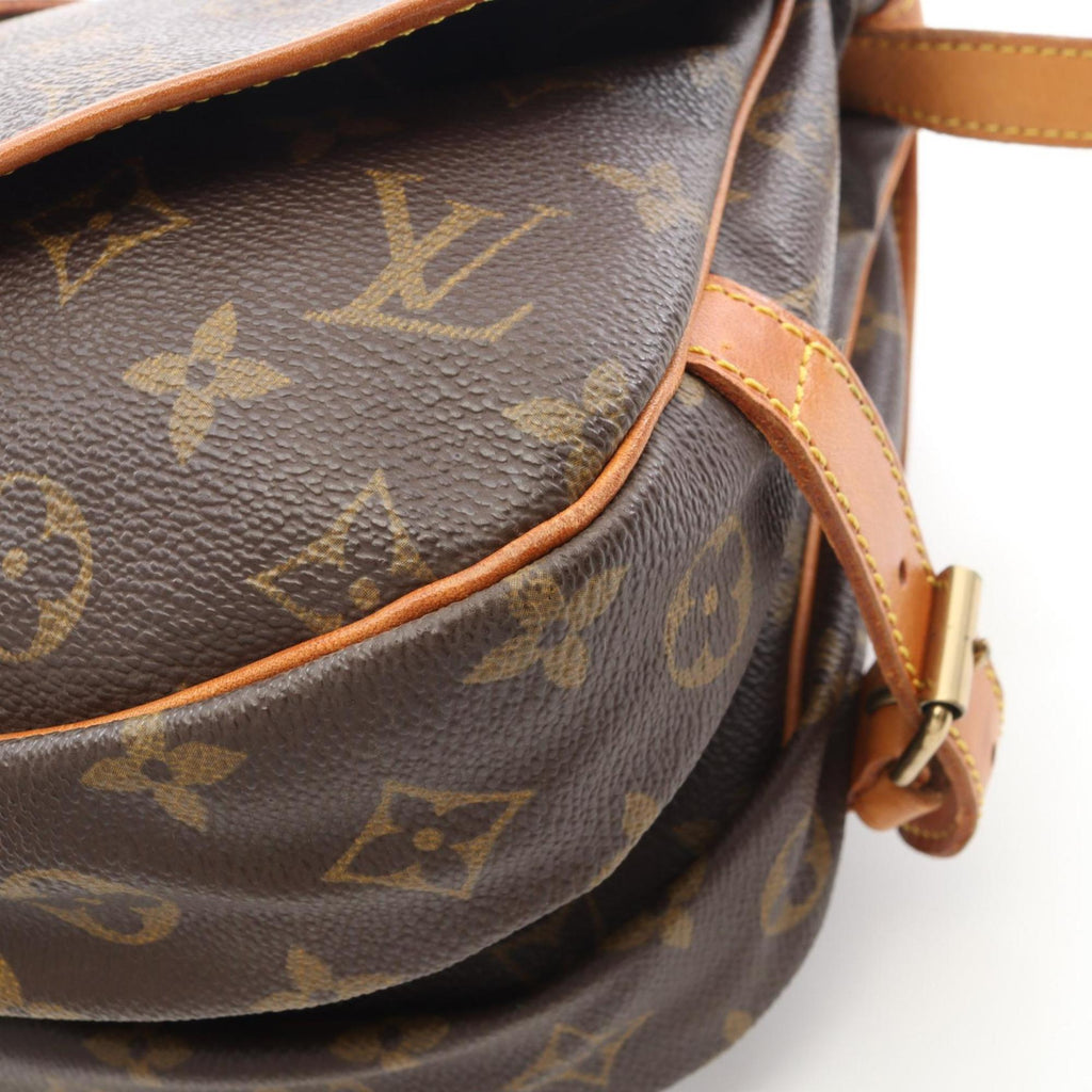 Louis Vuitton Brown Monogram Monogram Leather Handbag Shoulder Bag