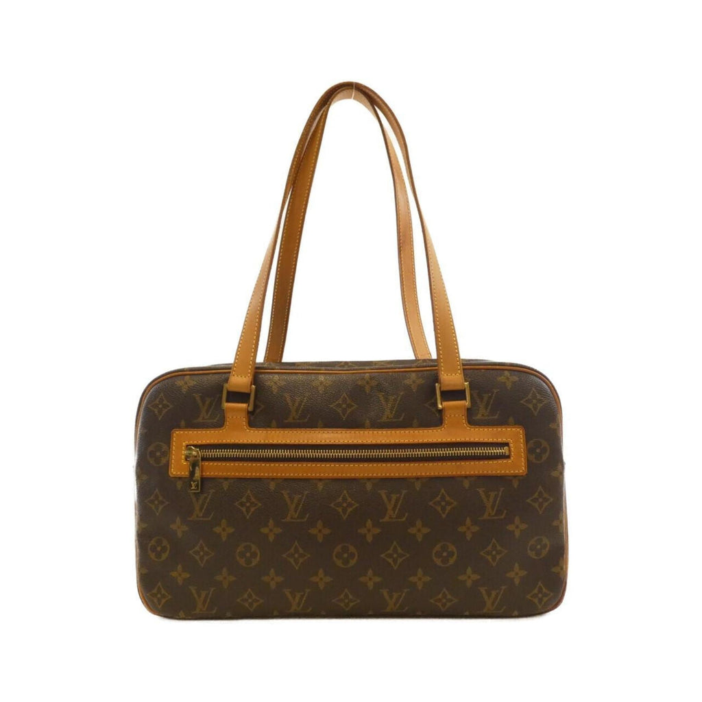 Louis Vuitton Brown Coated Canvas Shoulder Bag