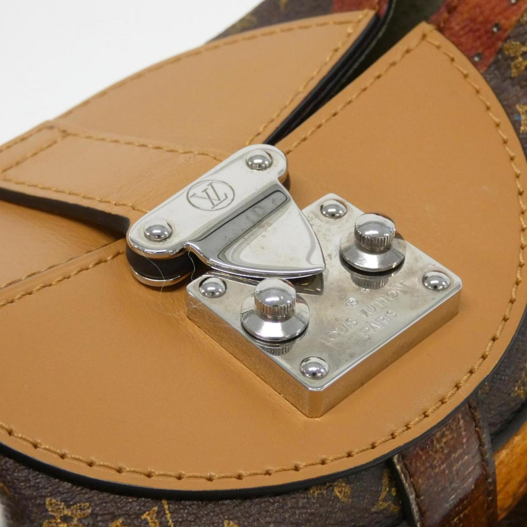 Louis Vuitton Monogram Trompe L'oeil Marron Coated Canvas Handbag