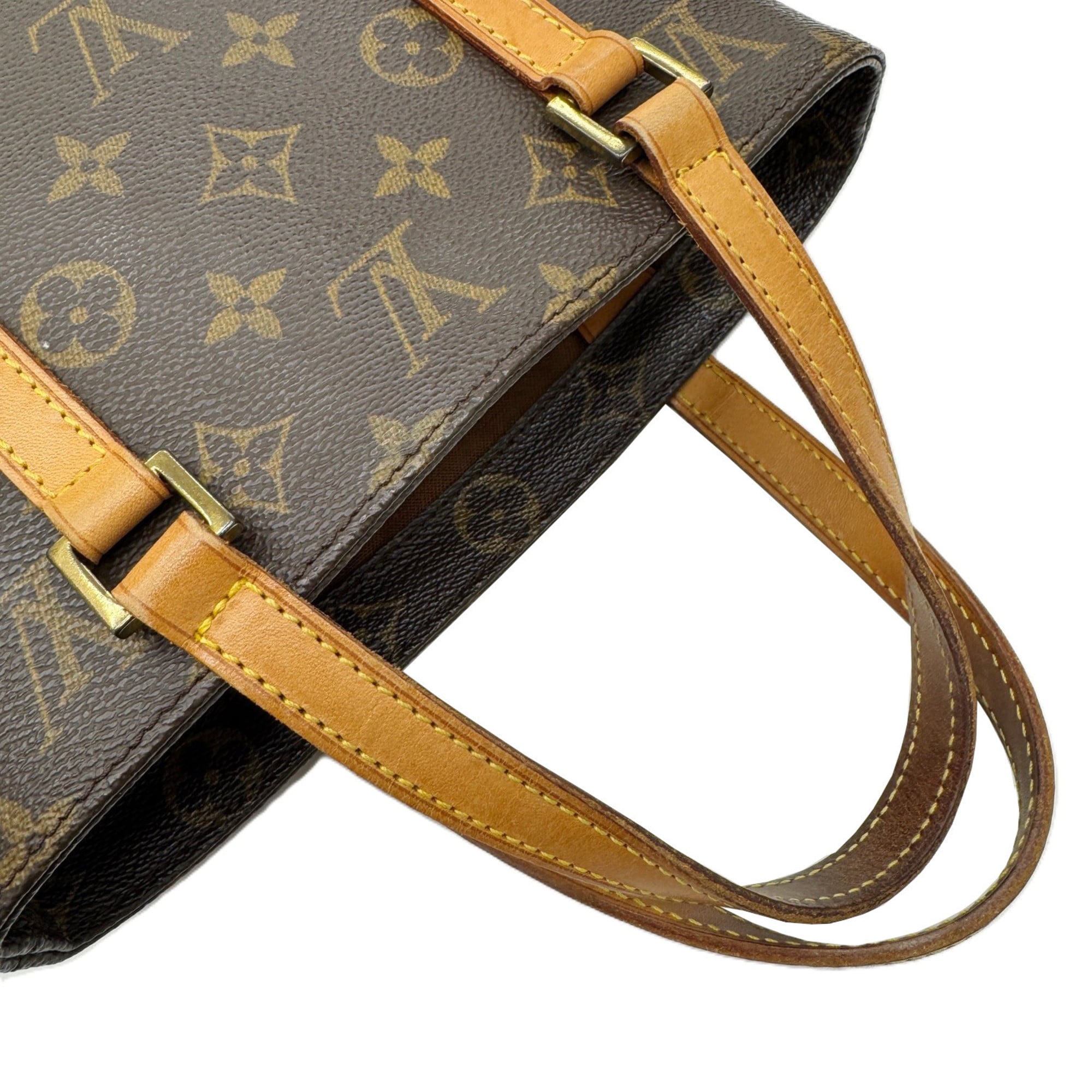 Louis Vuitton Brown Monogram Canvas Handbag