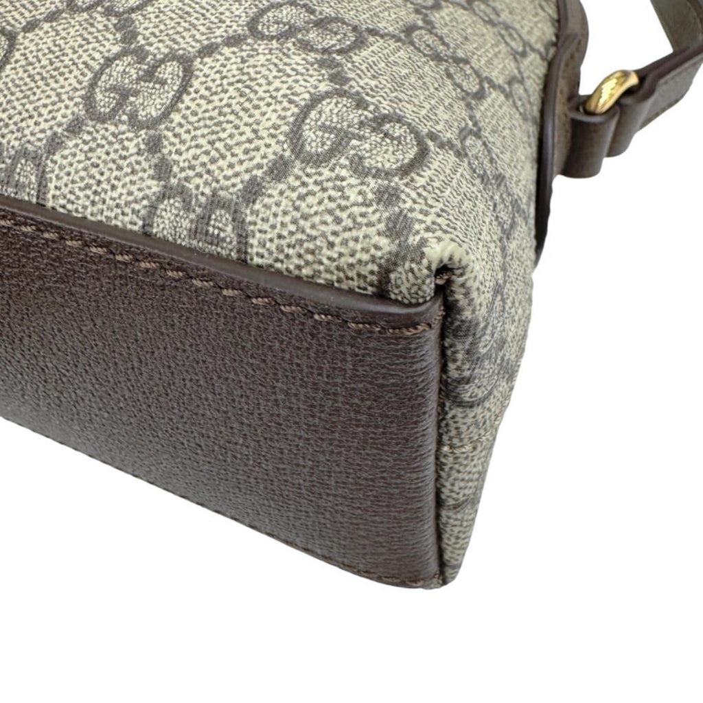 Gucci Beige Gg Supreme Shoulder Bag (Pre-Owned)