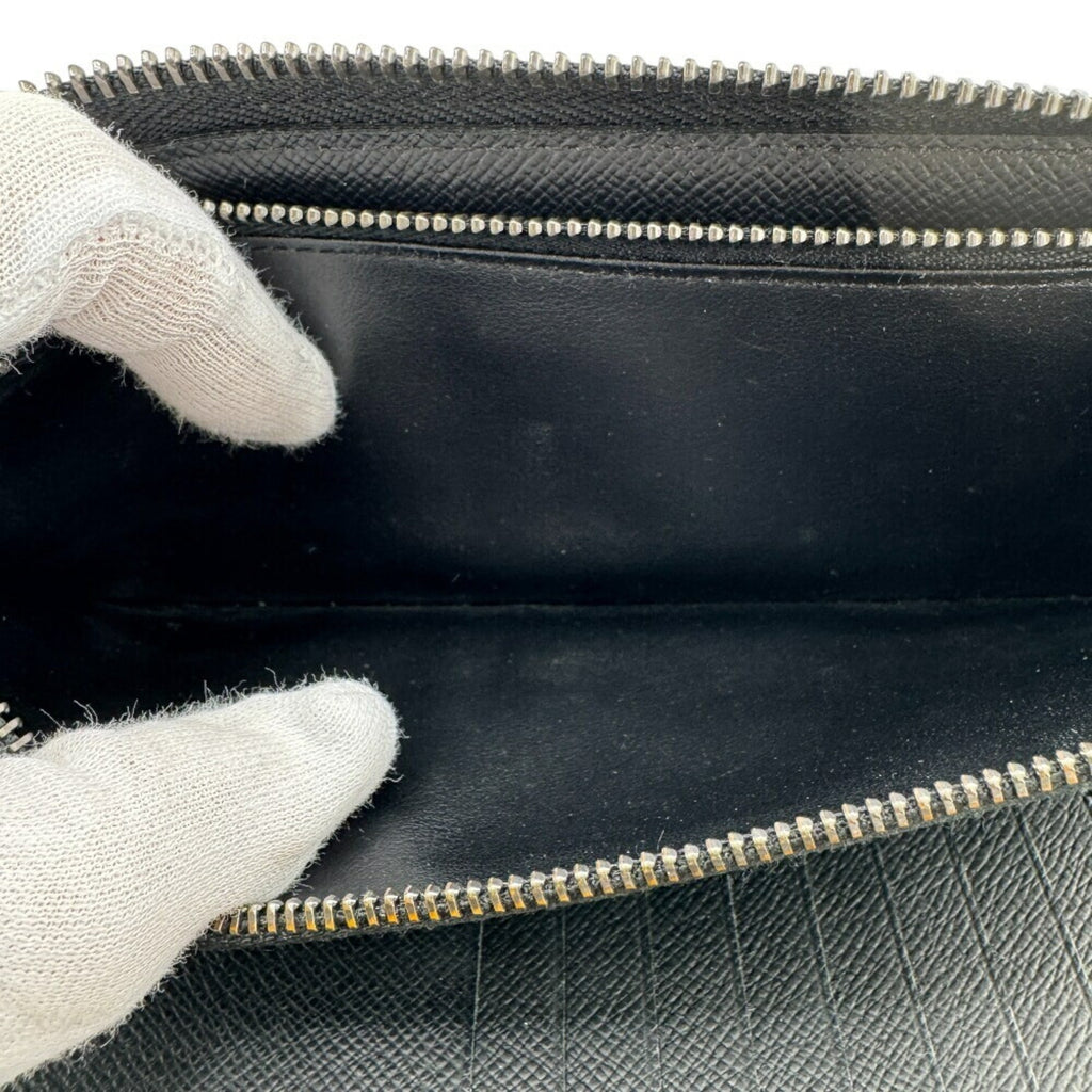 Louis Vuitton Black Gray Monogram Eclipse Monogram Eclipse Wallet