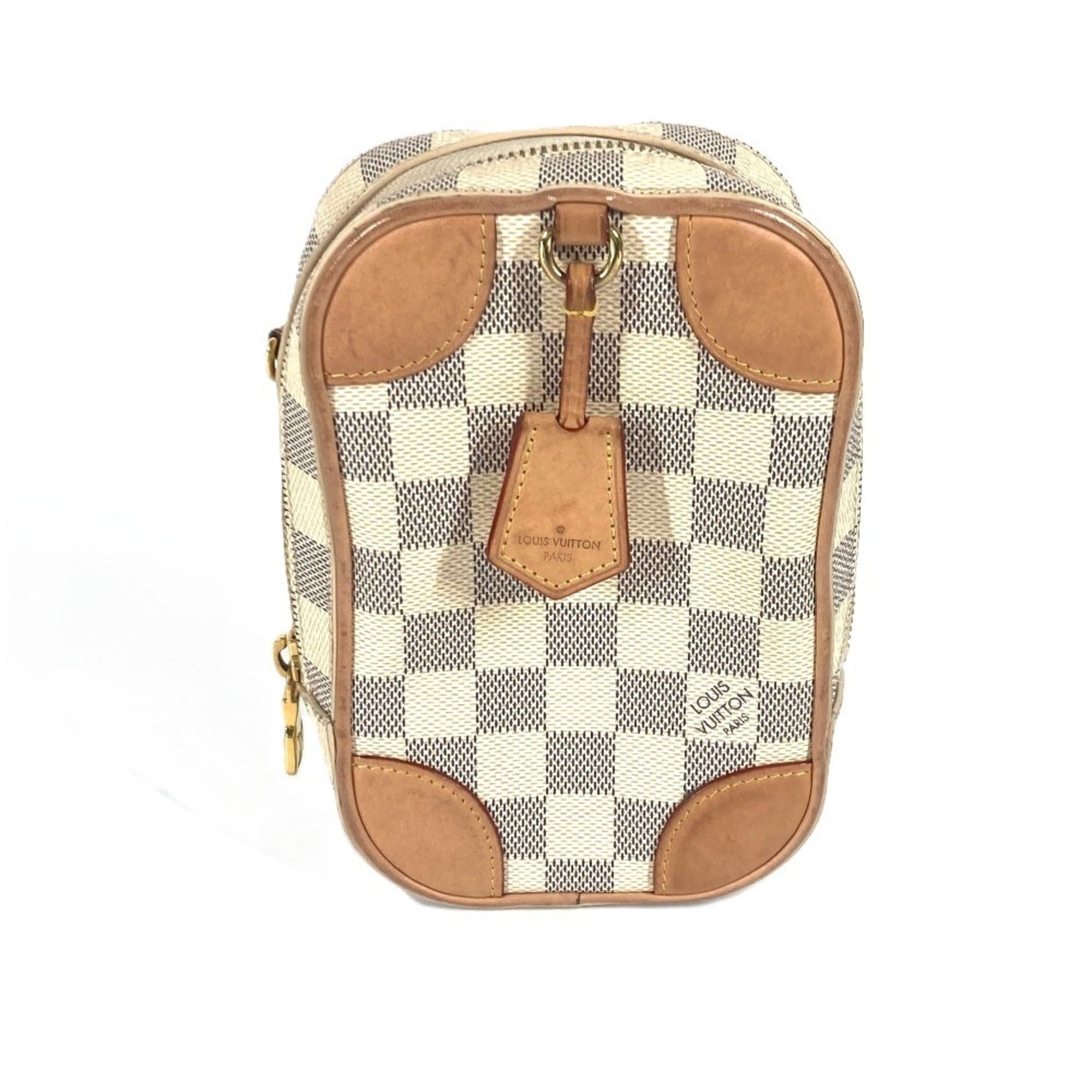 Louis Vuitton Damier Azur White Damier Azur Pochette Shoulder Bag